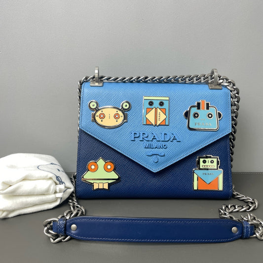 Prada - Other - Leather - Blue - (mini)