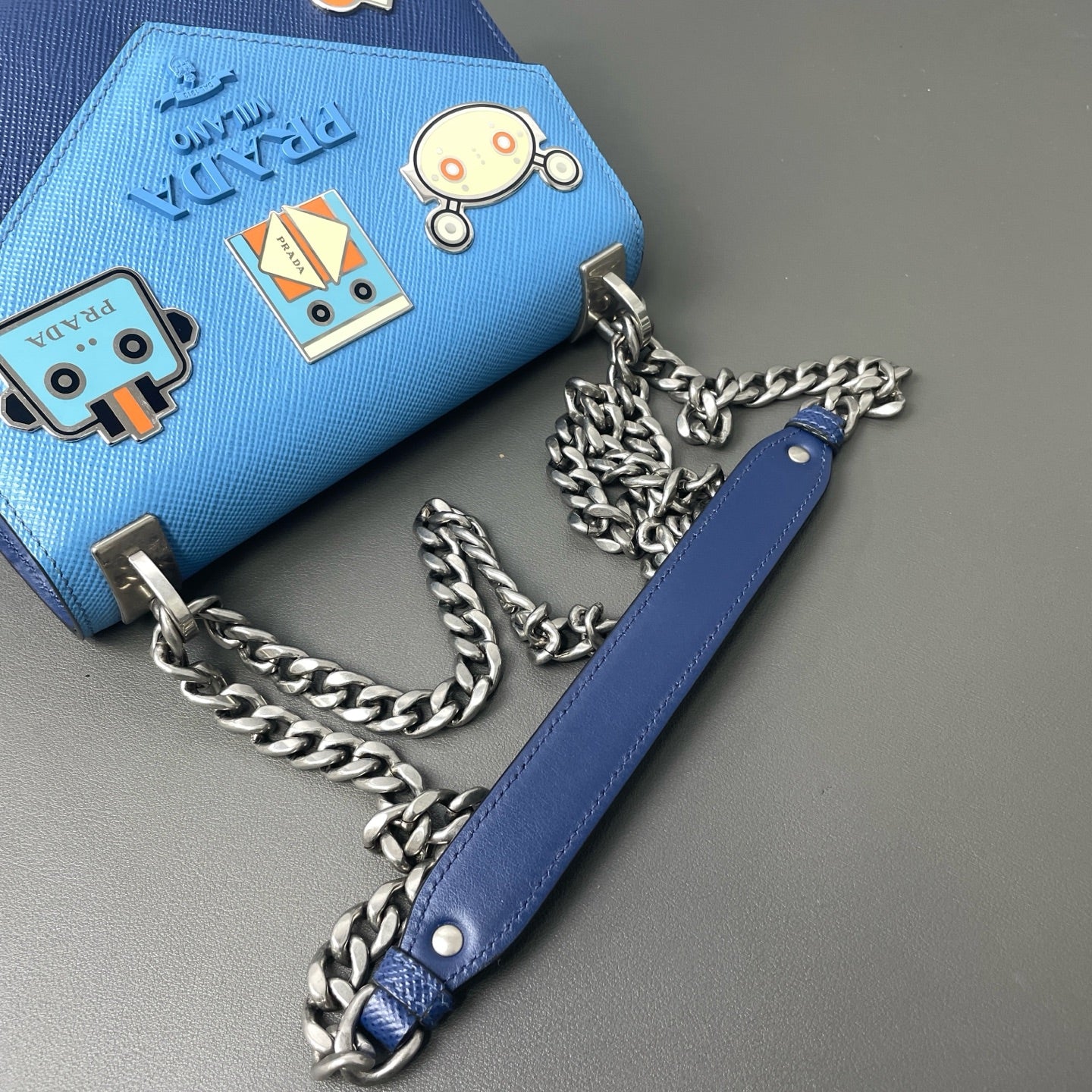 Prada - Other - Leather - Blue - (mini)