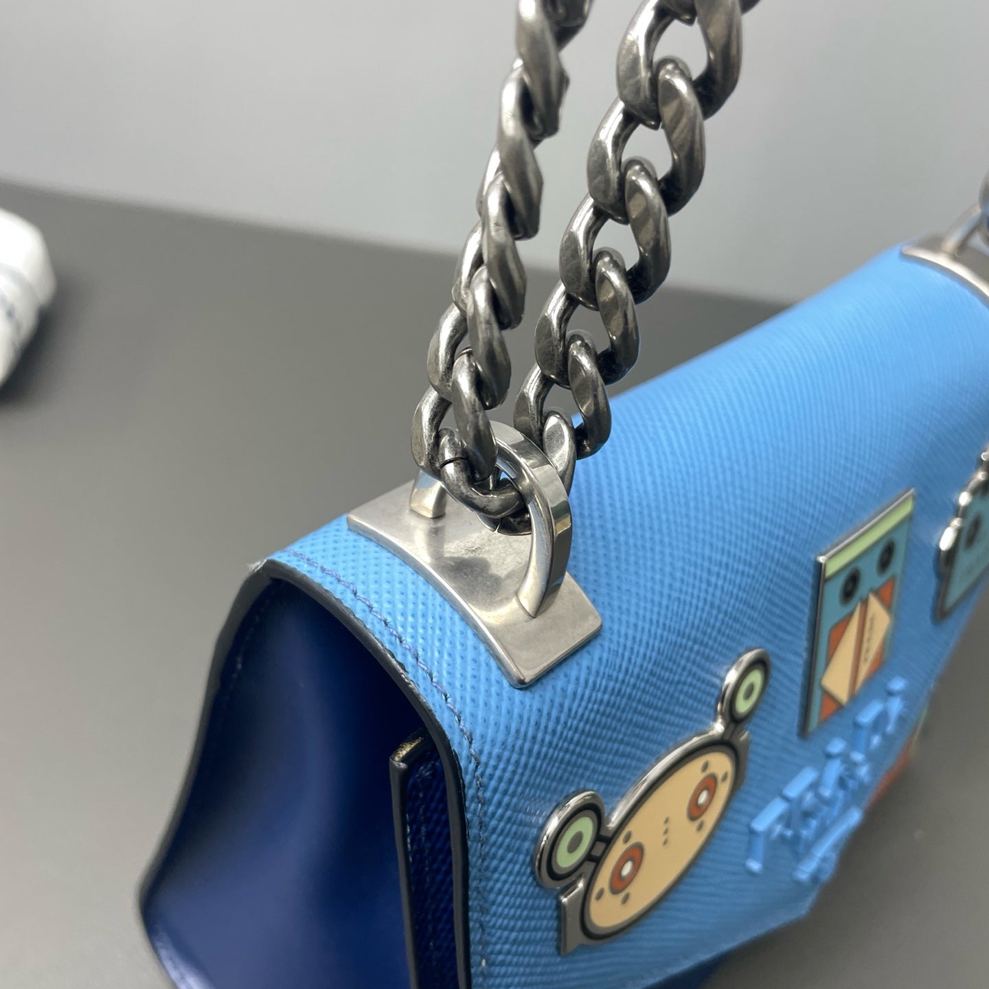 Prada - Other - Leather - Blue - (mini)
