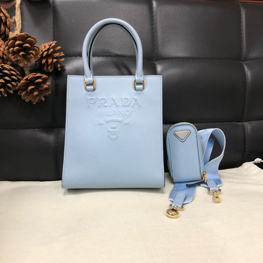 Prada - Other - Leather - Blue - (small)