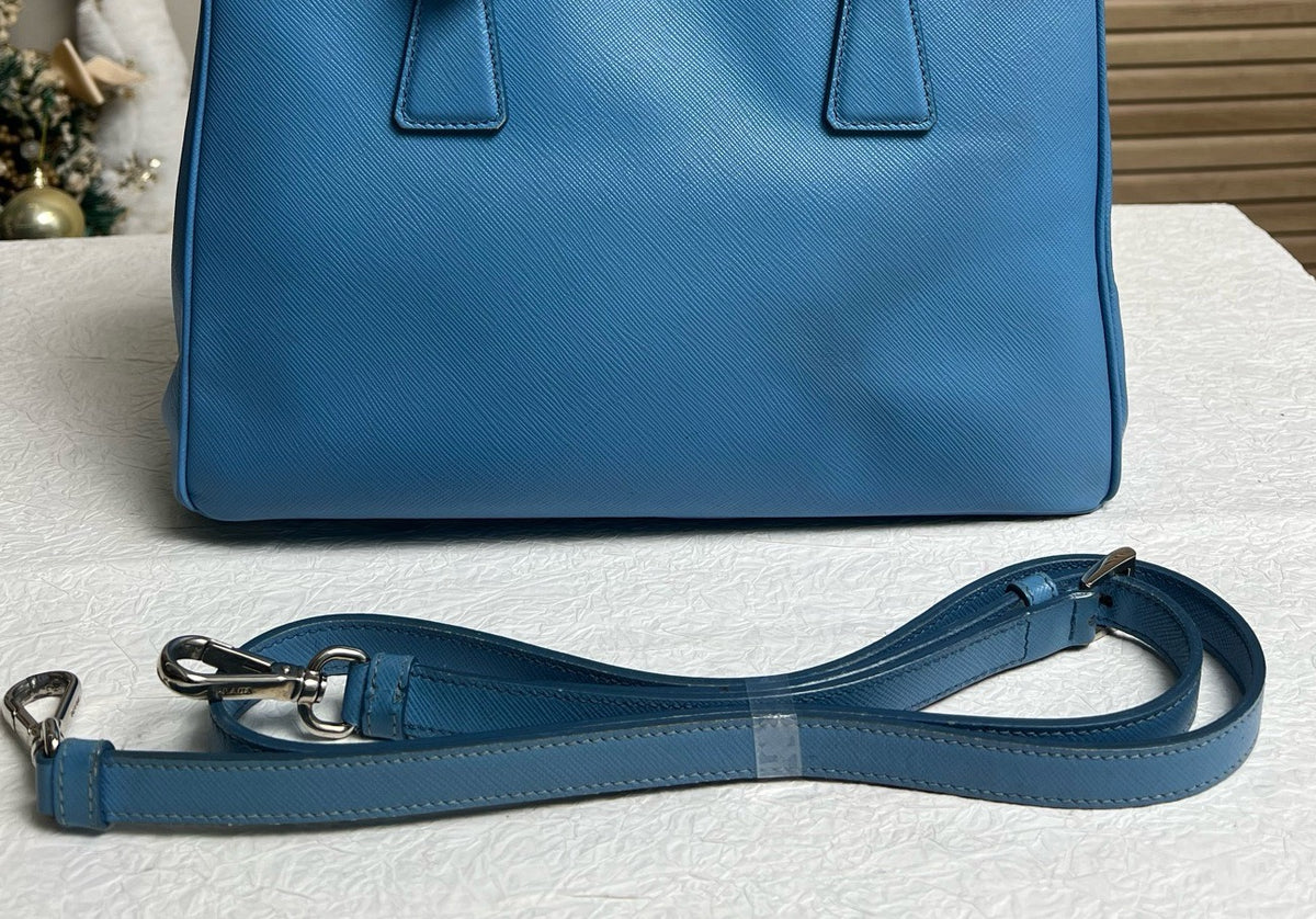Prada - Other - Leather - Blue - (Small)