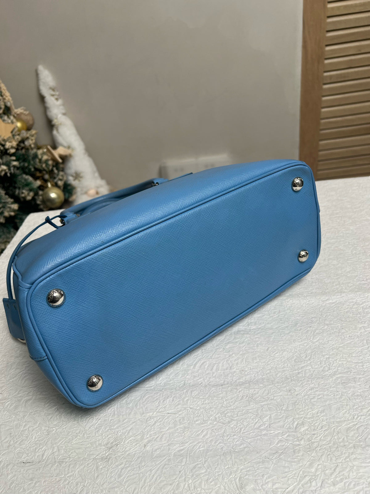 Prada - Other - Leather - Blue - (Small)