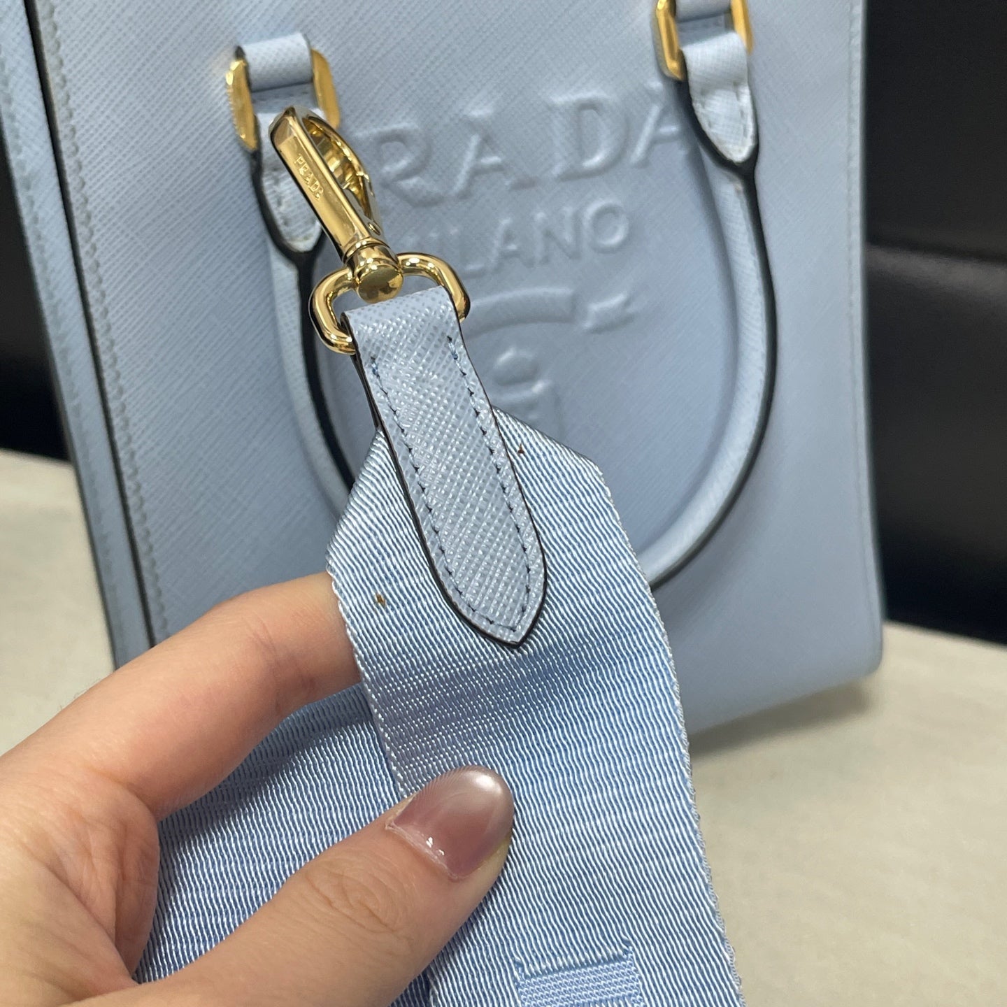 Prada - Other - Leather - Blue - (small)