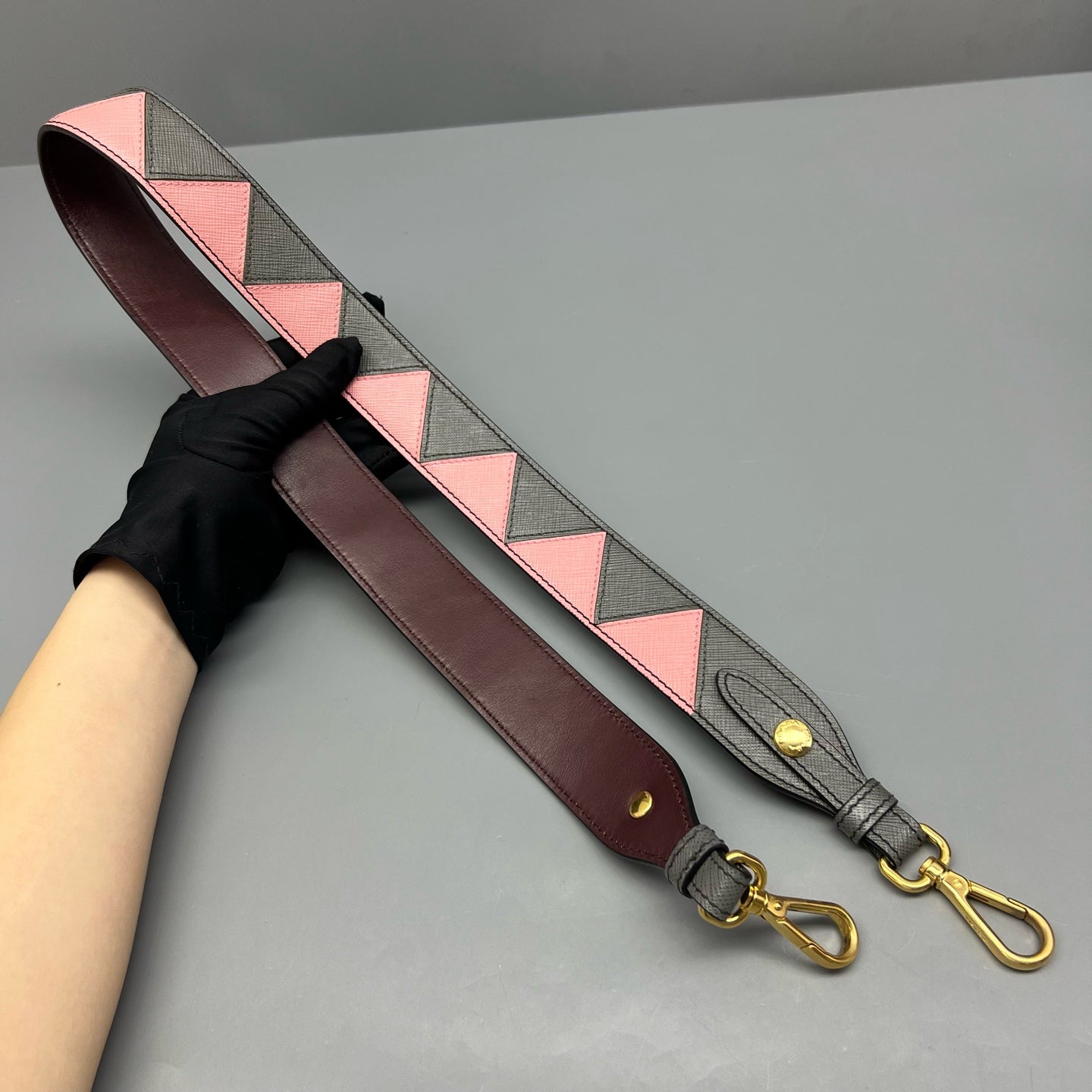 Prada - Other - Leather - Burgundy - (medium)