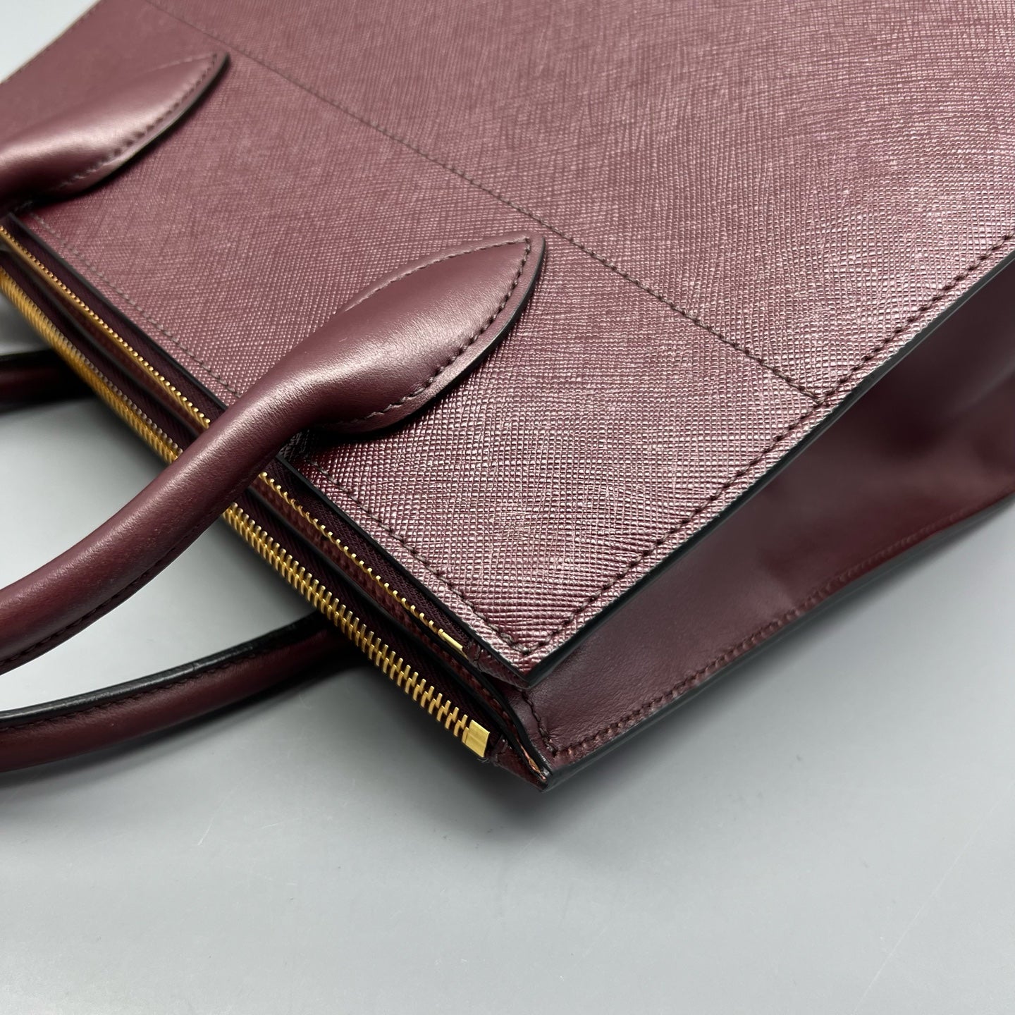 Prada - Other - Leather - Burgundy - (medium)