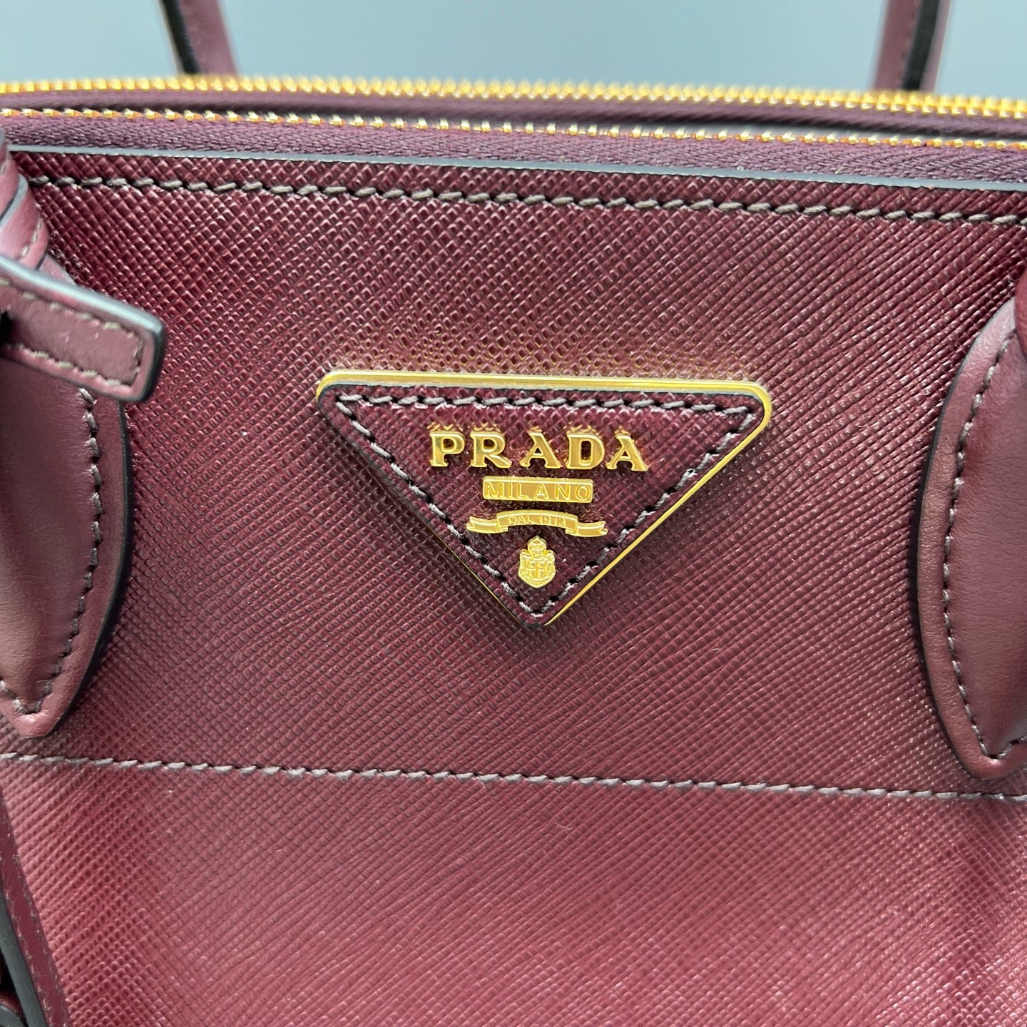Prada - Other - Leather - Burgundy - (medium)