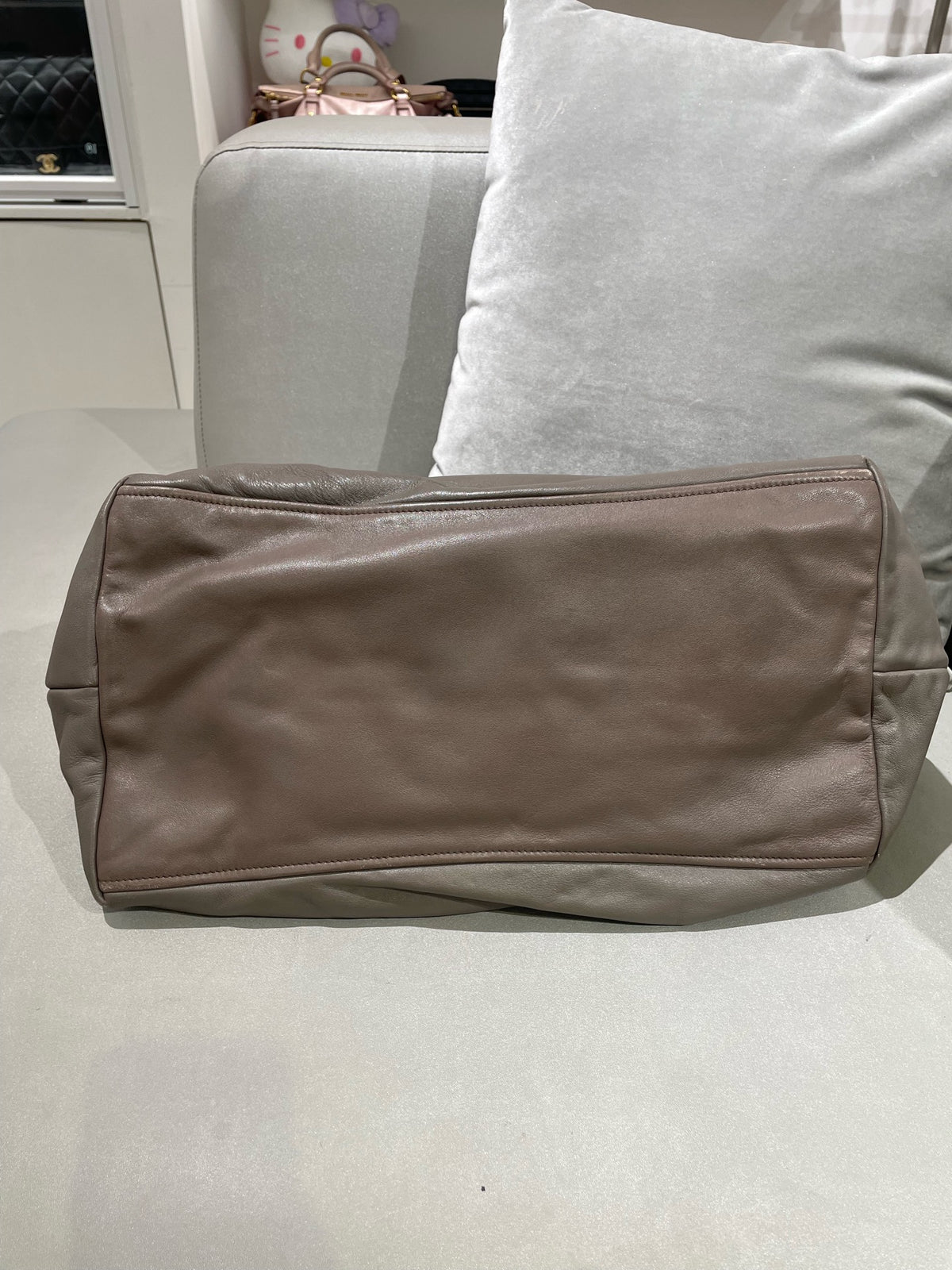 Prada - Other - Leather - Grey - (large)