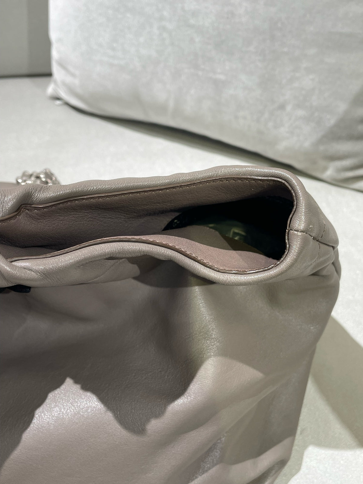 Prada - Other - Leather - Grey - (large)