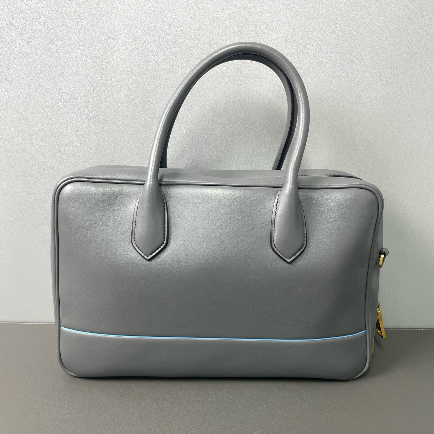 Prada - Other - Leather - Grey - (medium)
