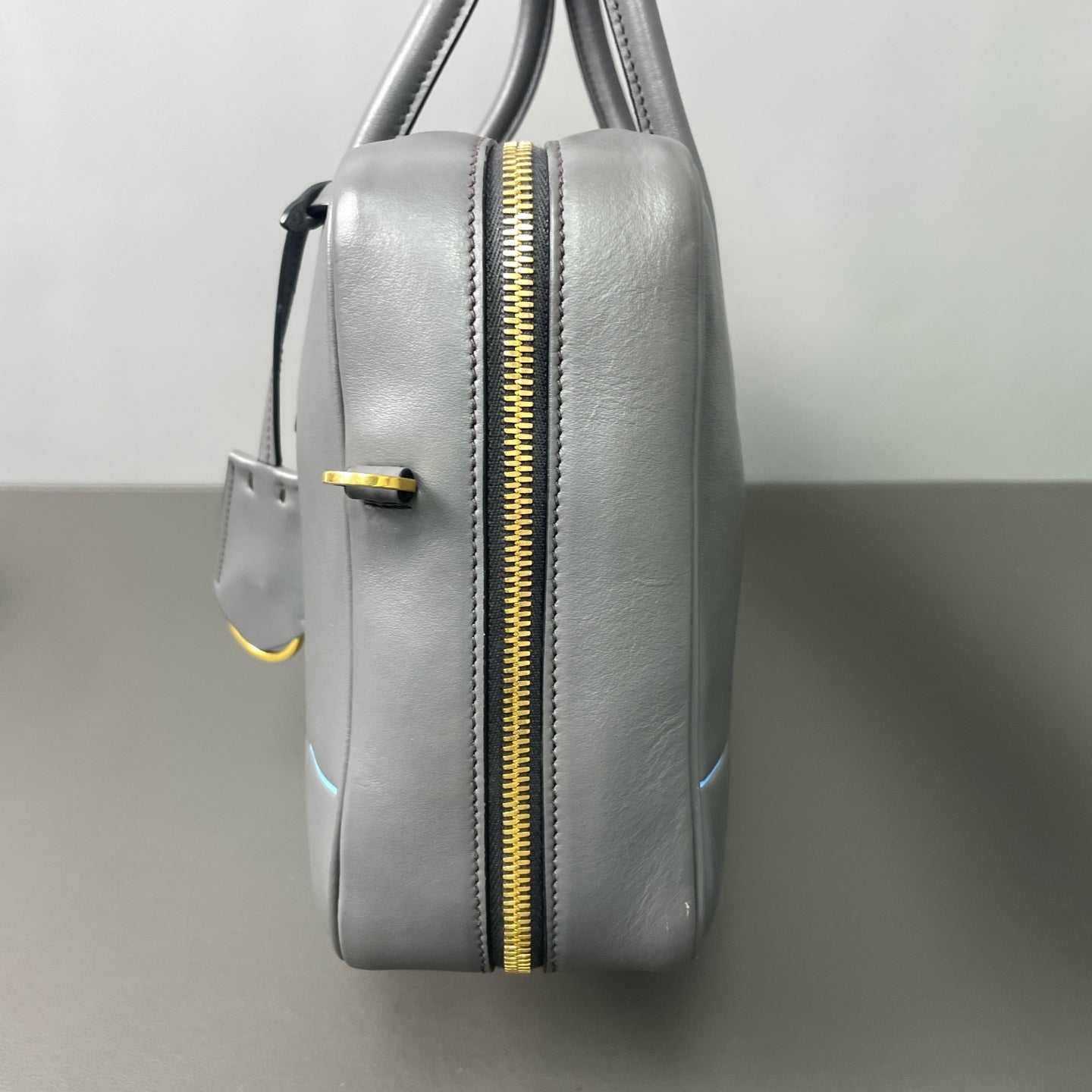 Prada - Other - Leather - Grey - (medium)
