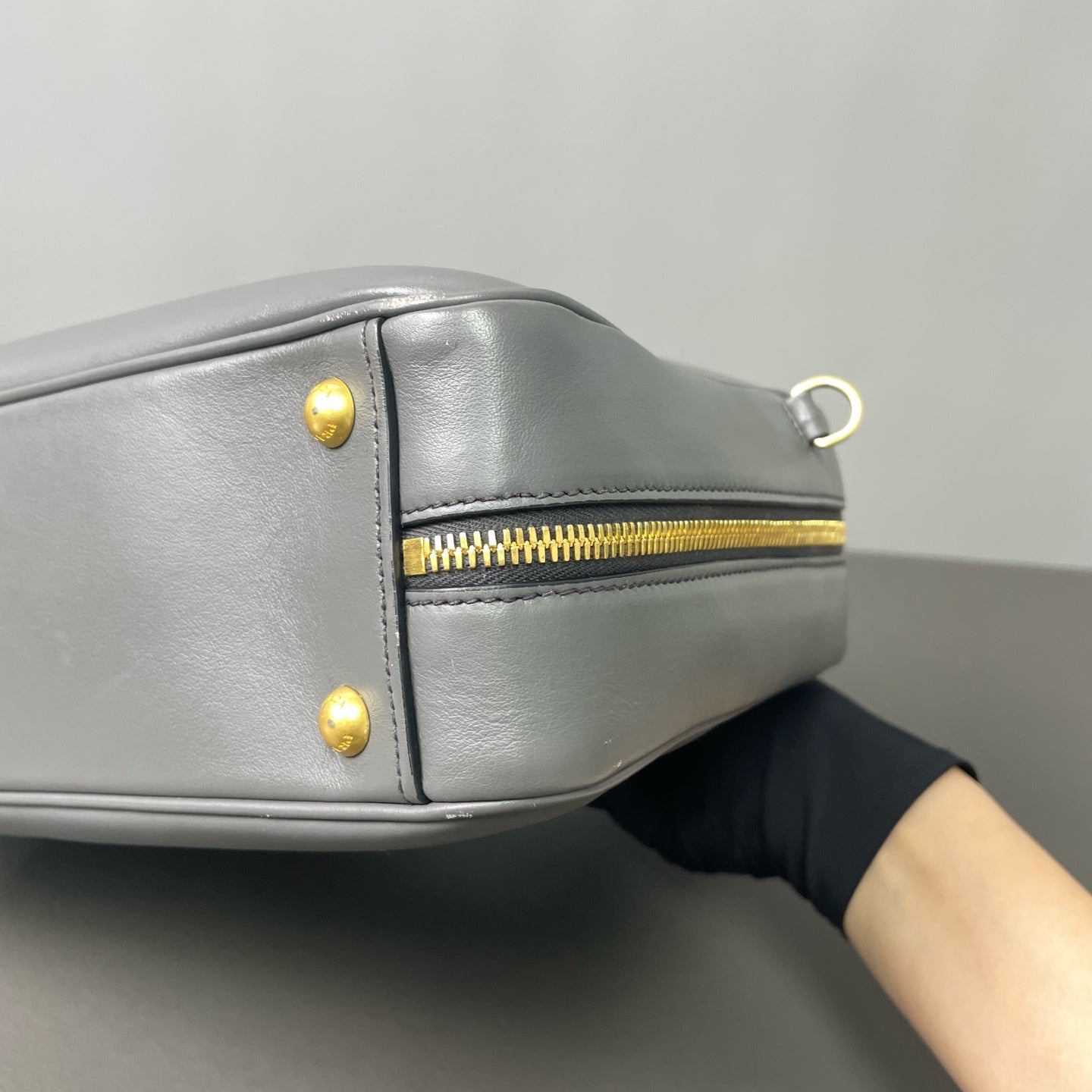 Prada - Other - Leather - Grey - (medium)