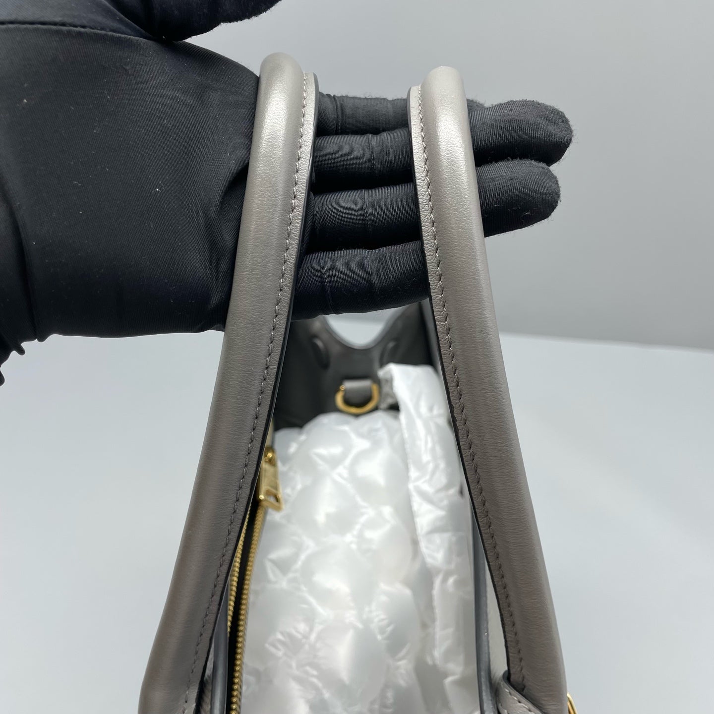 Prada - Other - Leather - Grey - (medium)