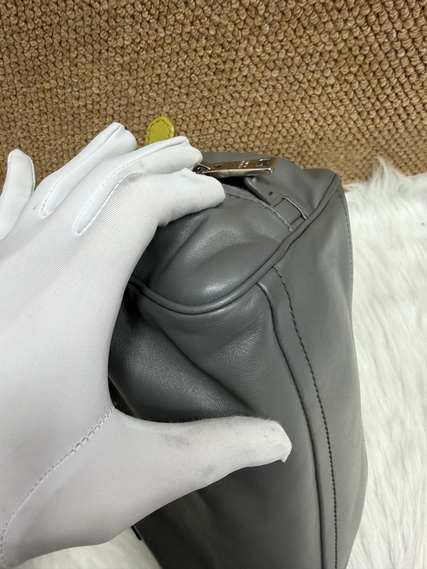 Prada - Other - Leather - Grey - (Other)