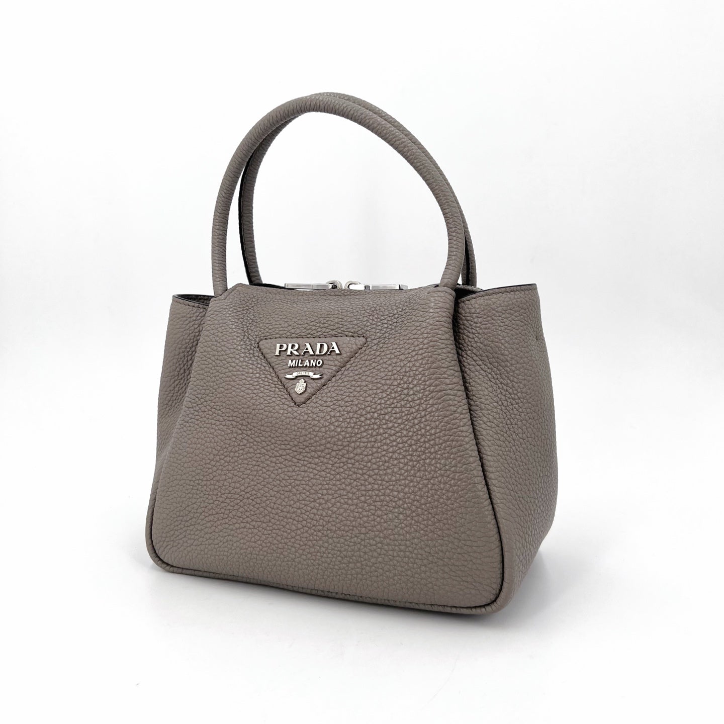 Prada - Other - Leather - Grey - (small)