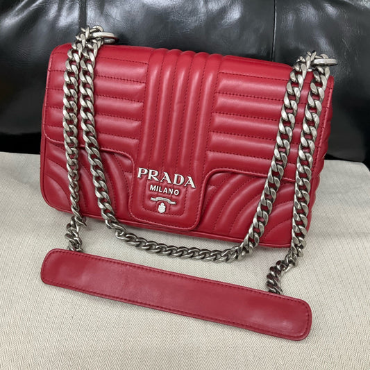 Prada - Other - Leather - Red - (small)
