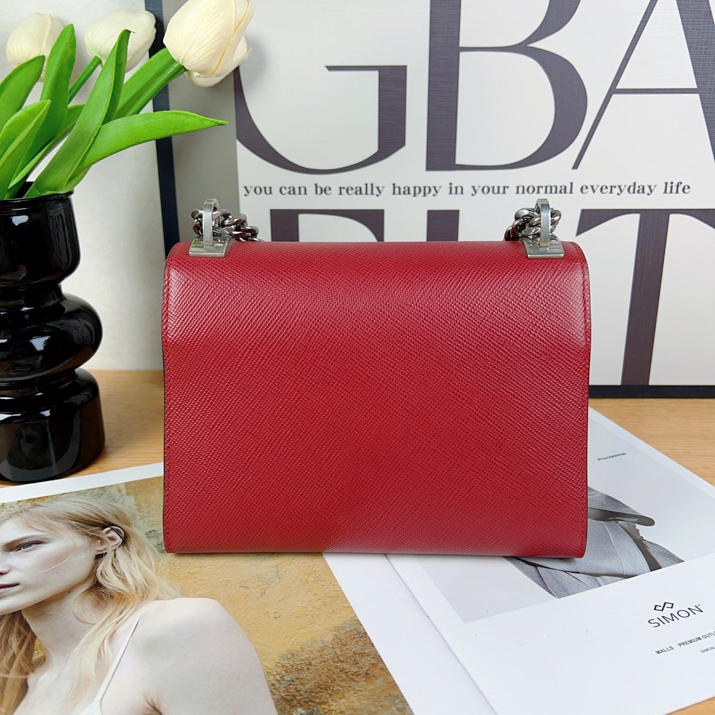 Prada - Other - Leather - Red - (small)