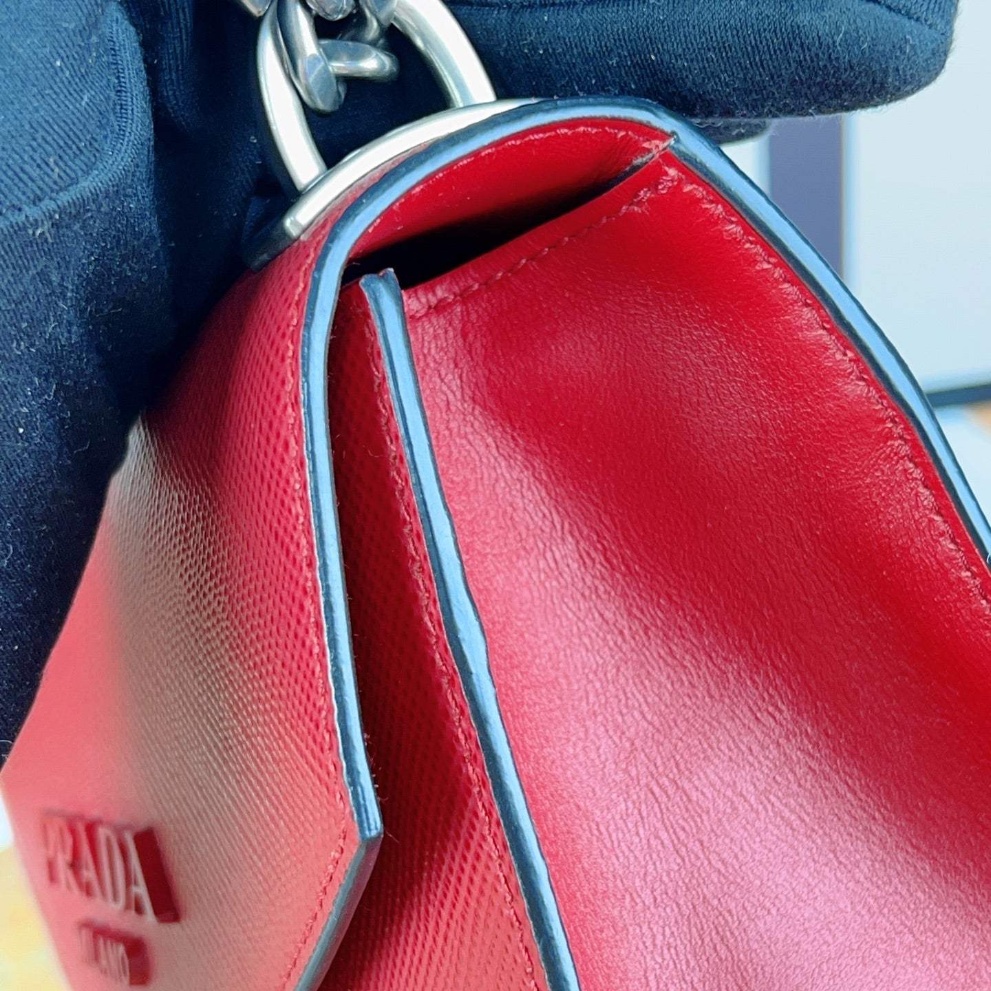 Prada - Other - Leather - Red - (small)