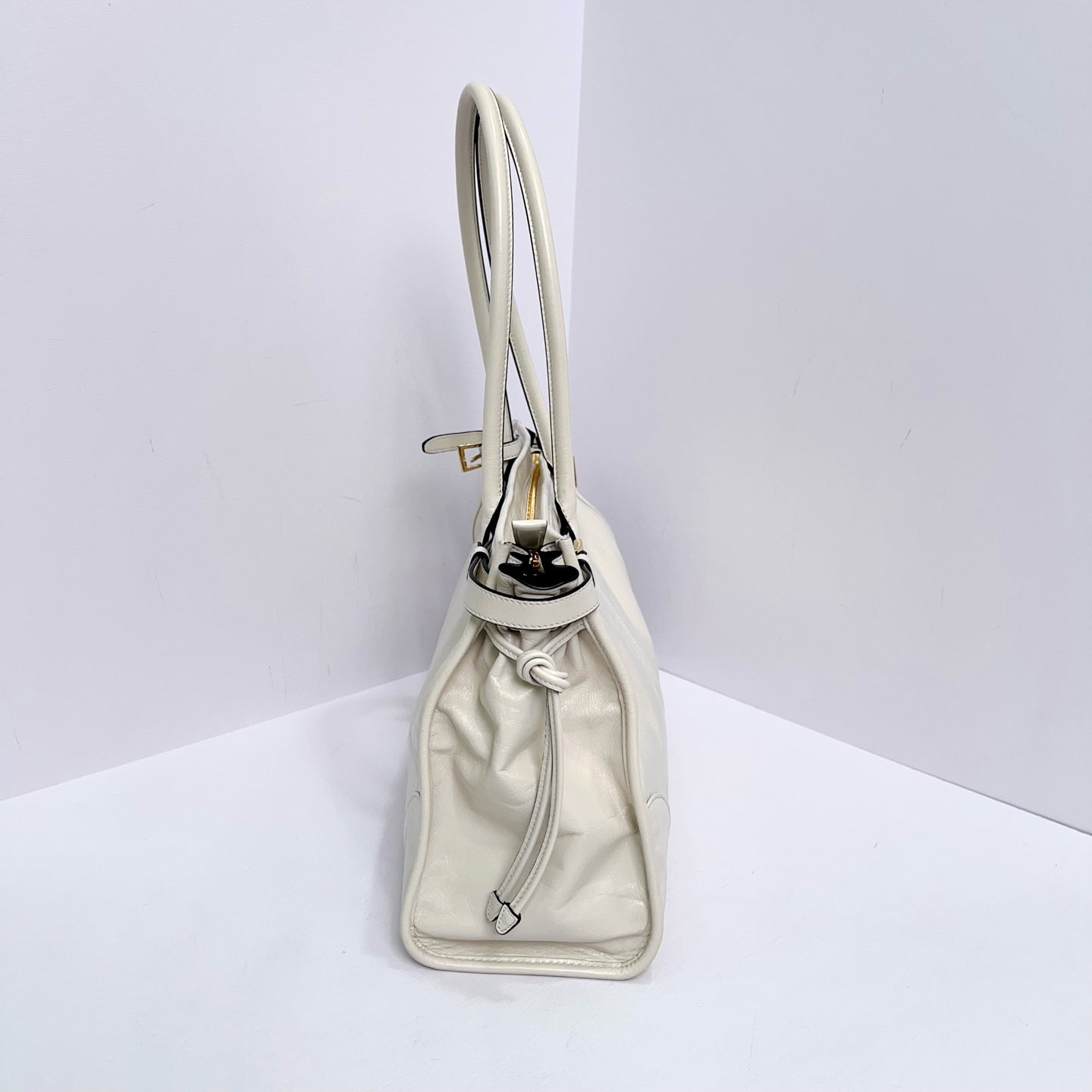 Prada - Other - Leather - White - (large)