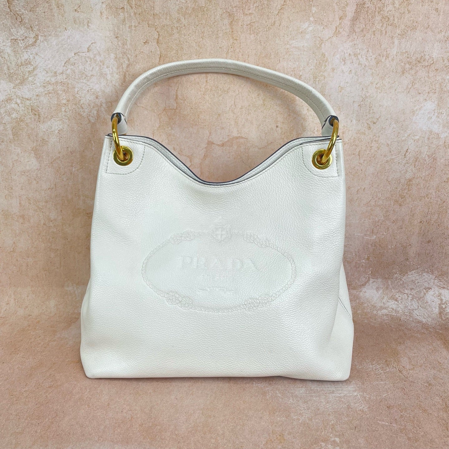 Prada - Other - Leather - White - (medium)