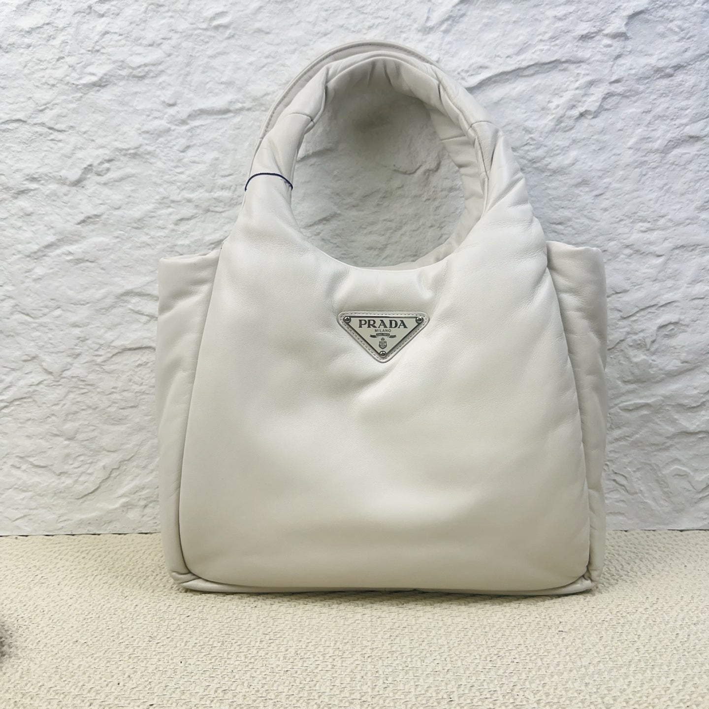 Prada - Other - Leather - White - (medium)