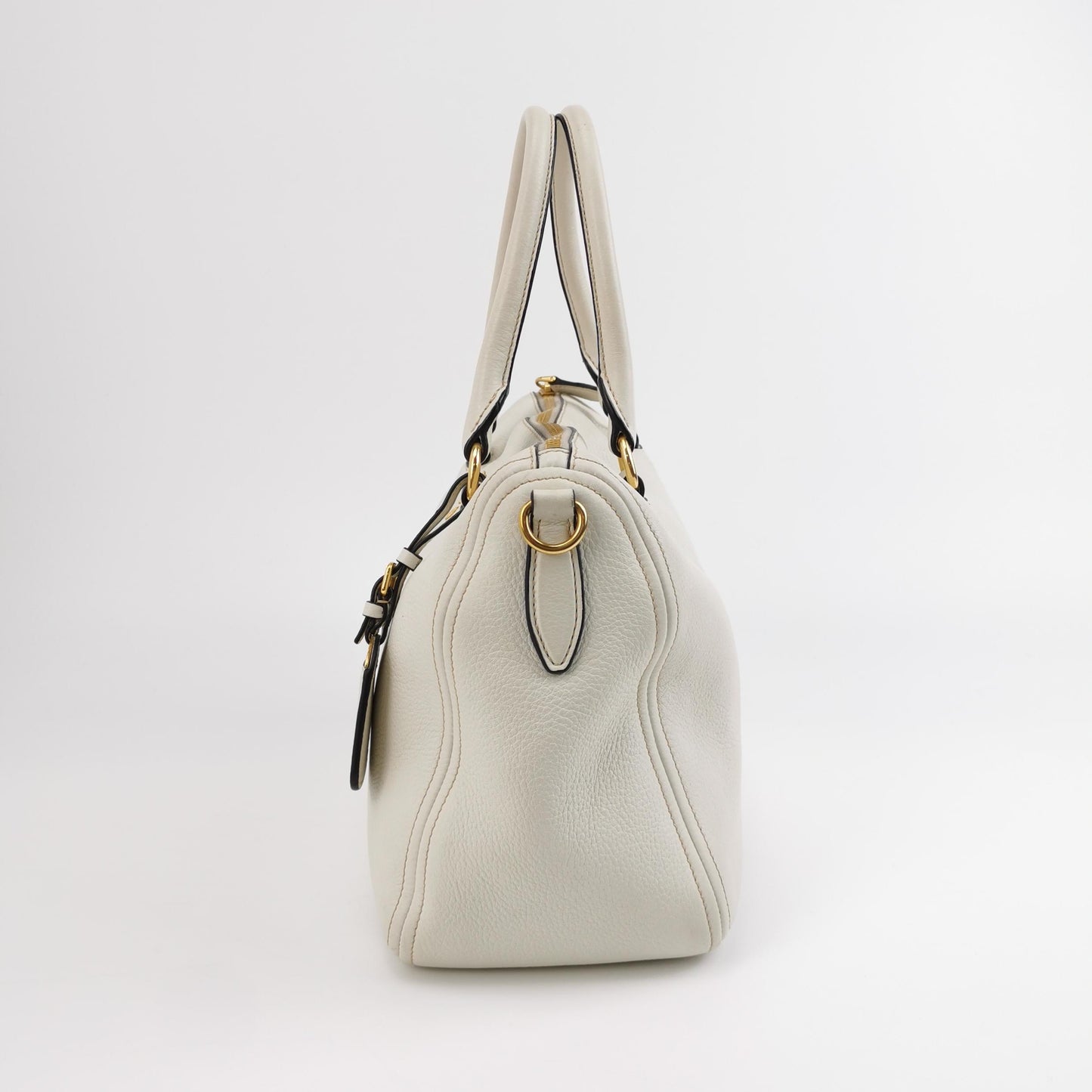 Prada - Other - Leather - White - (medium)