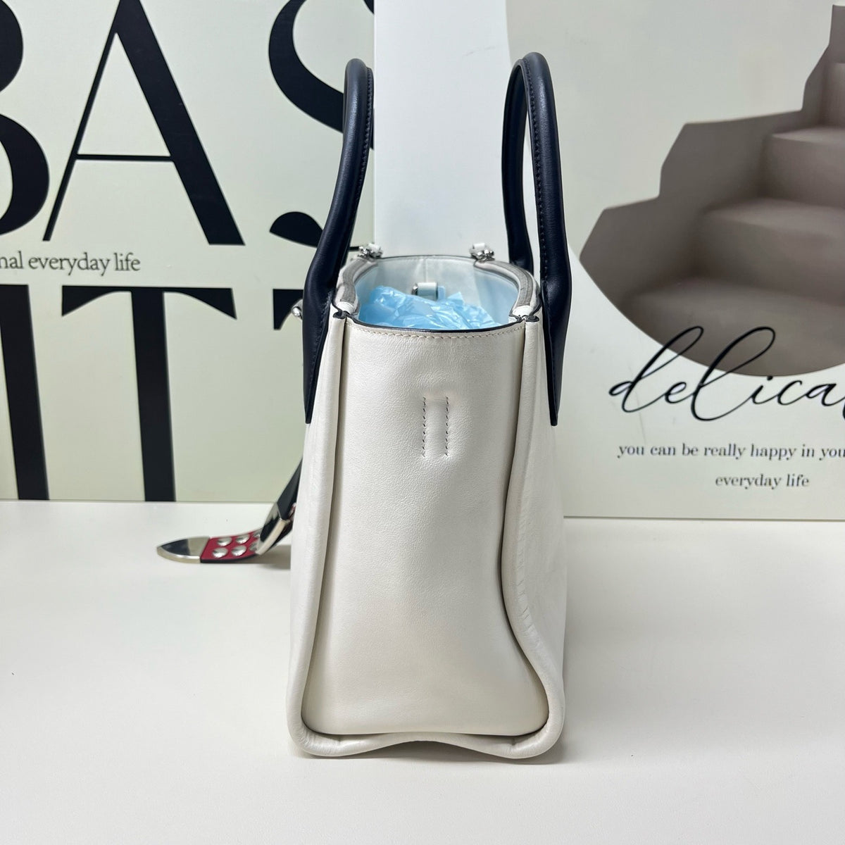 Prada - Other - Leather - White - (medium)
