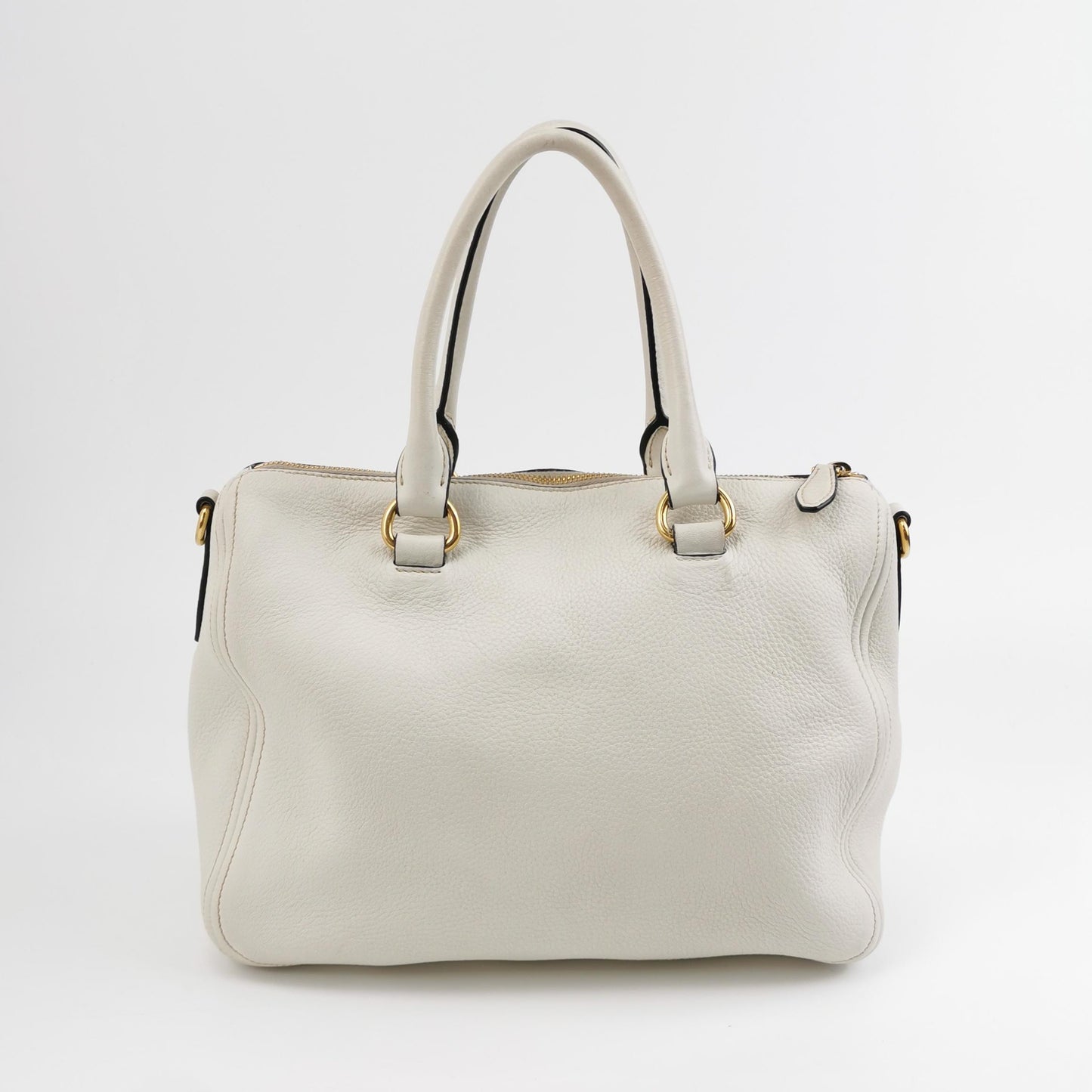 Prada - Other - Leather - White - (medium)