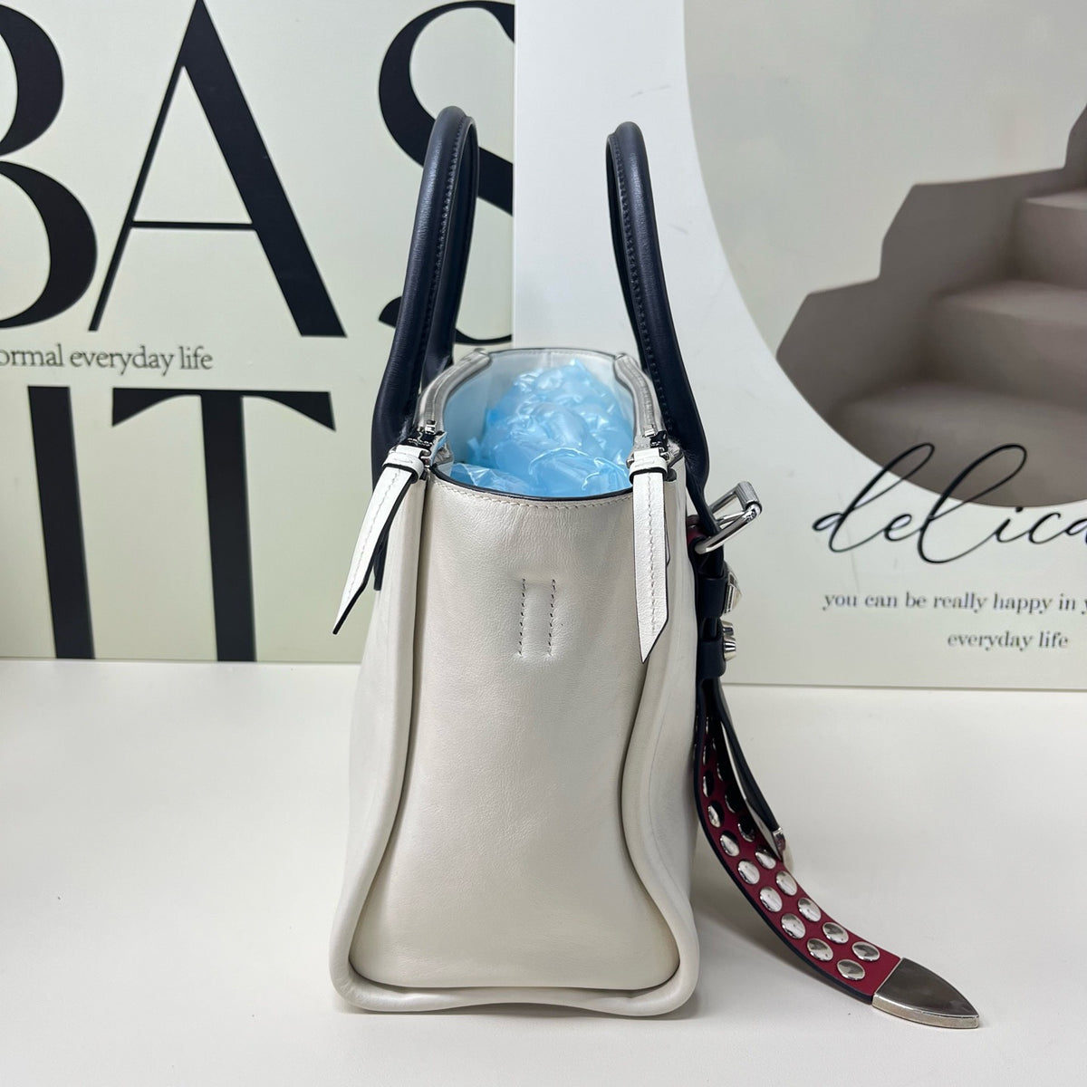 Prada - Other - Leather - White - (medium)