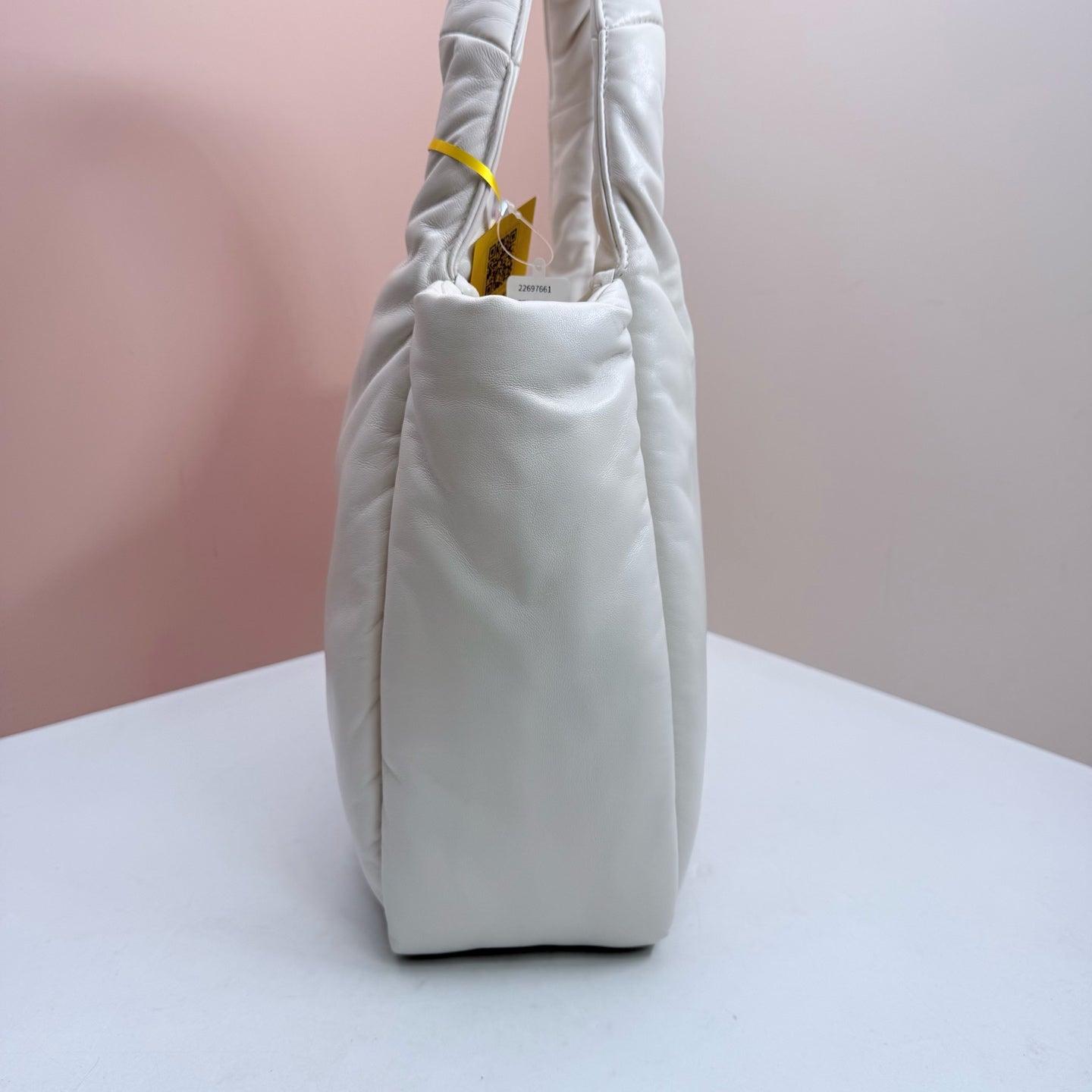 Prada - Other - Leather - White - (medium)
