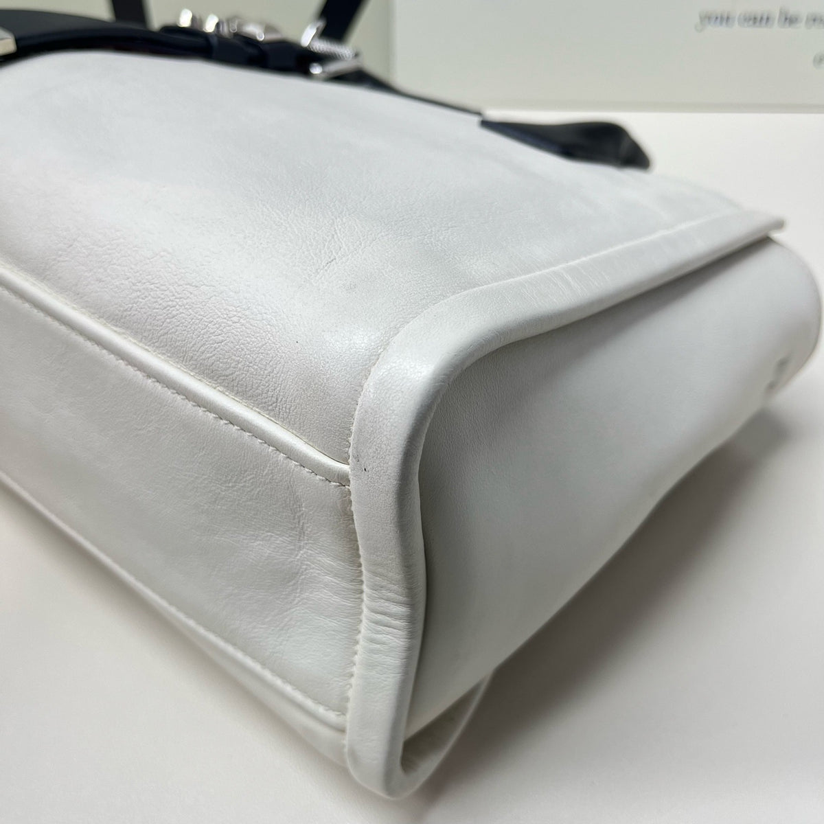 Prada - Other - Leather - White - (medium)