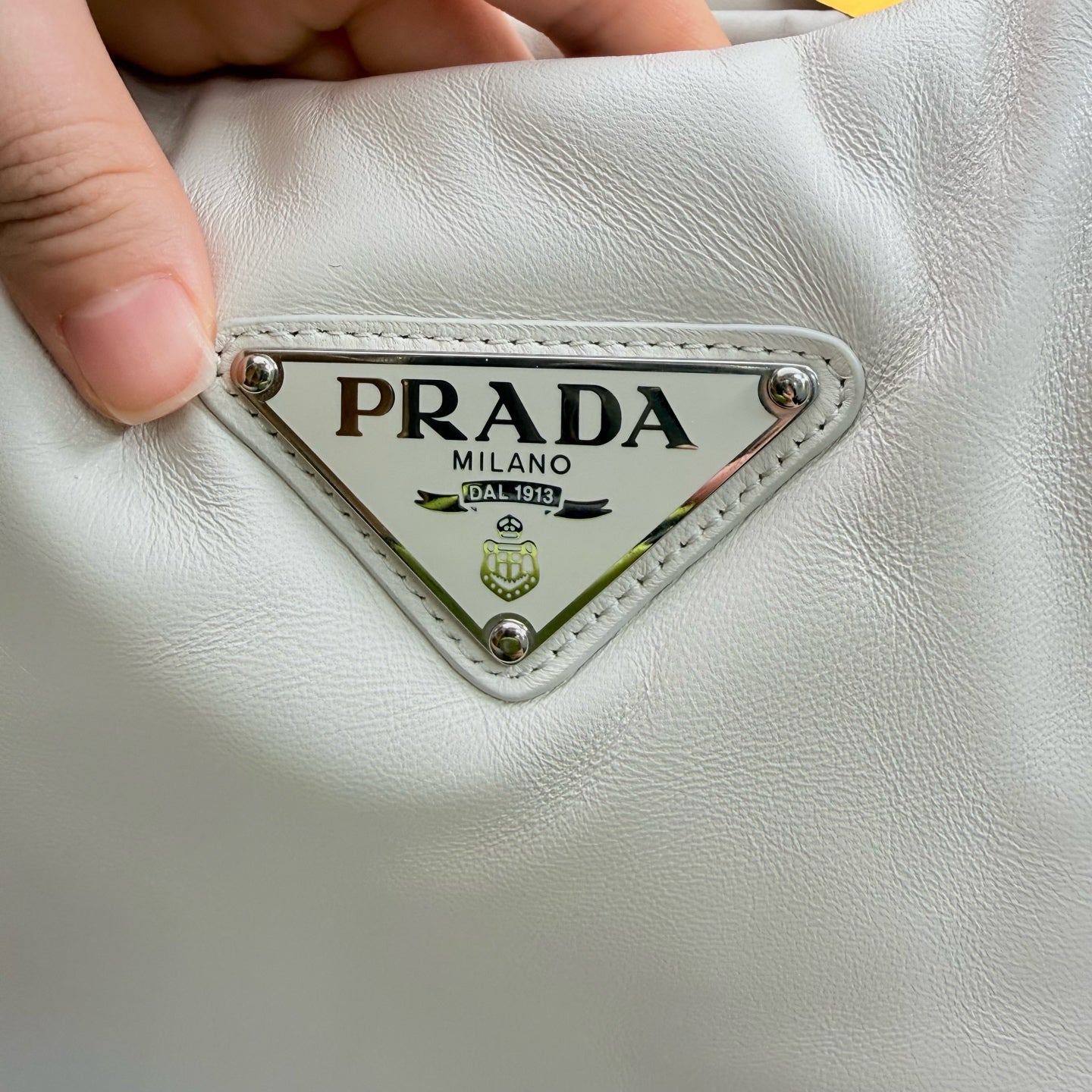 Prada - Other - Leather - White - (medium)