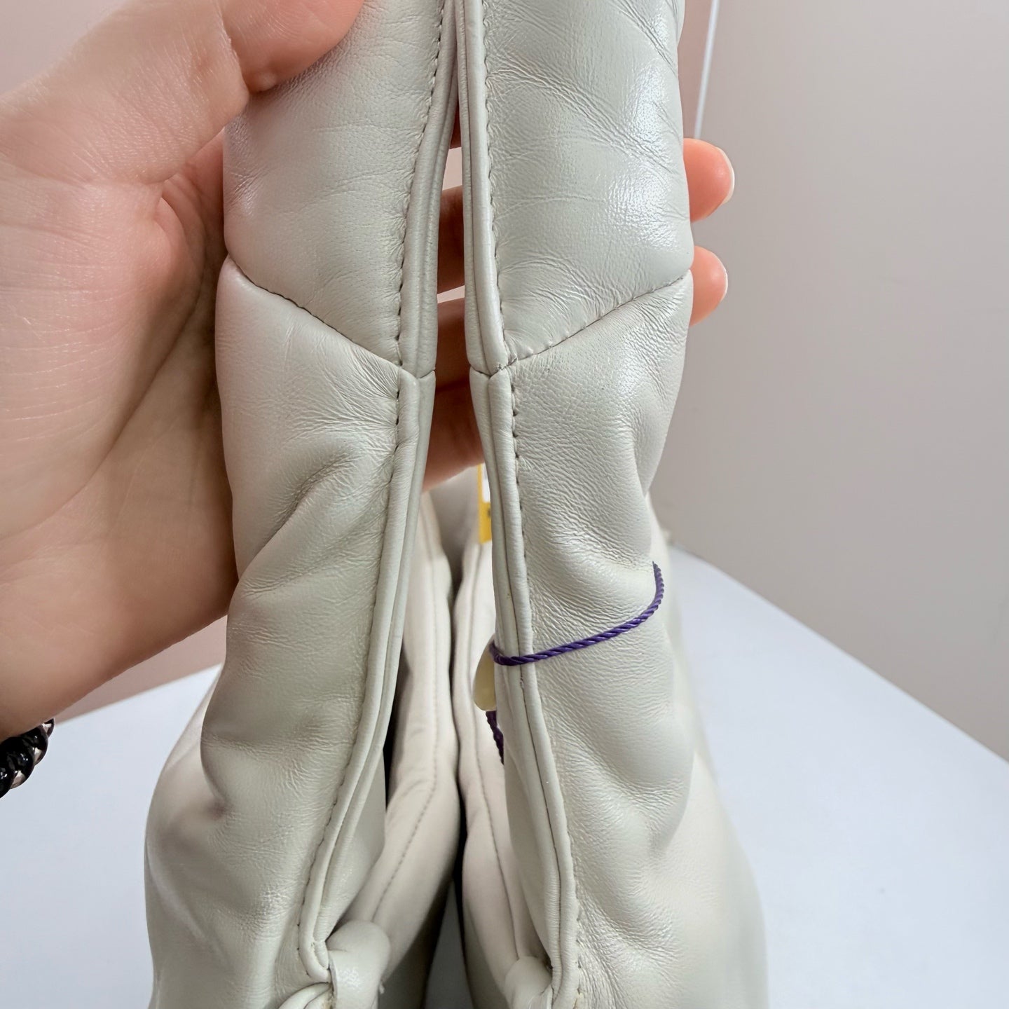 Prada - Other - Leather - White - (medium)