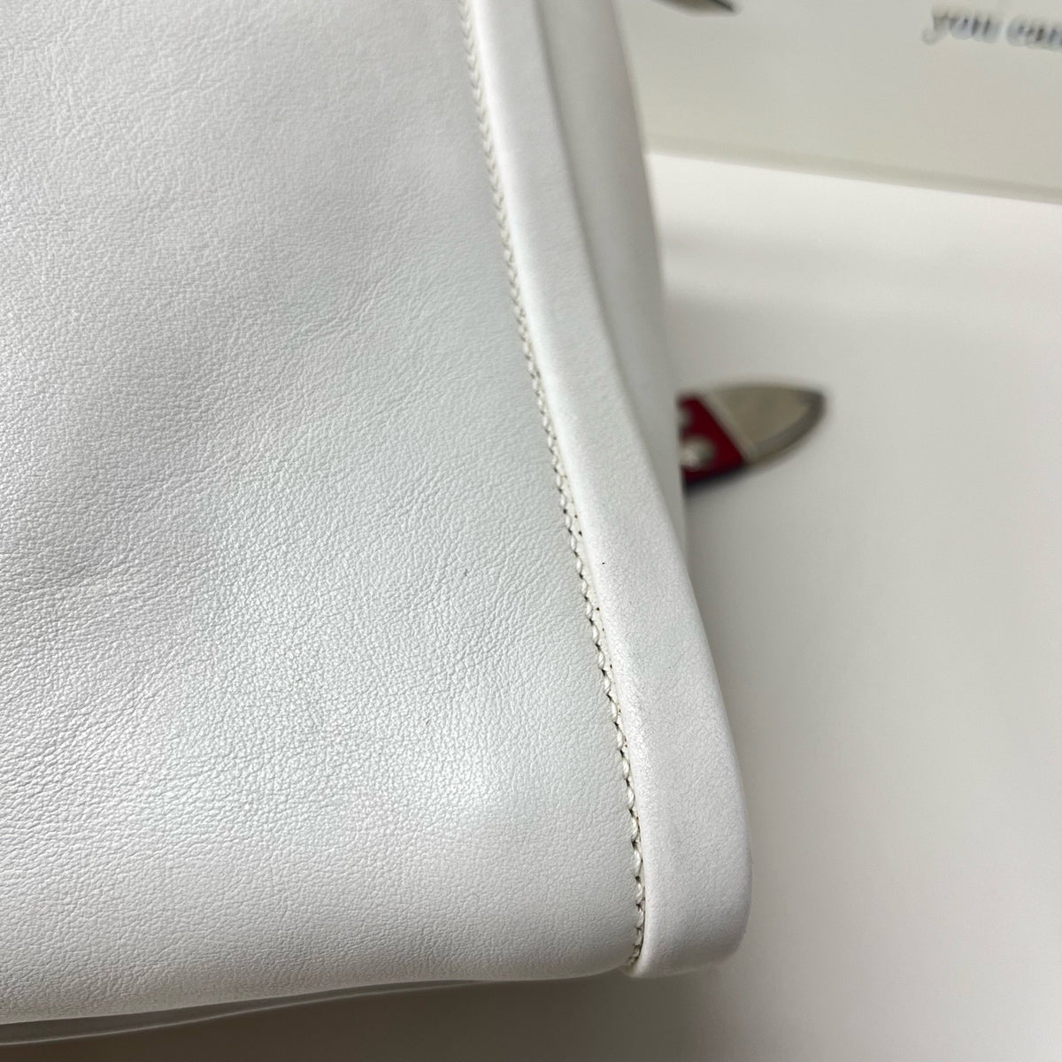 Prada - Other - Leather - White - (medium)