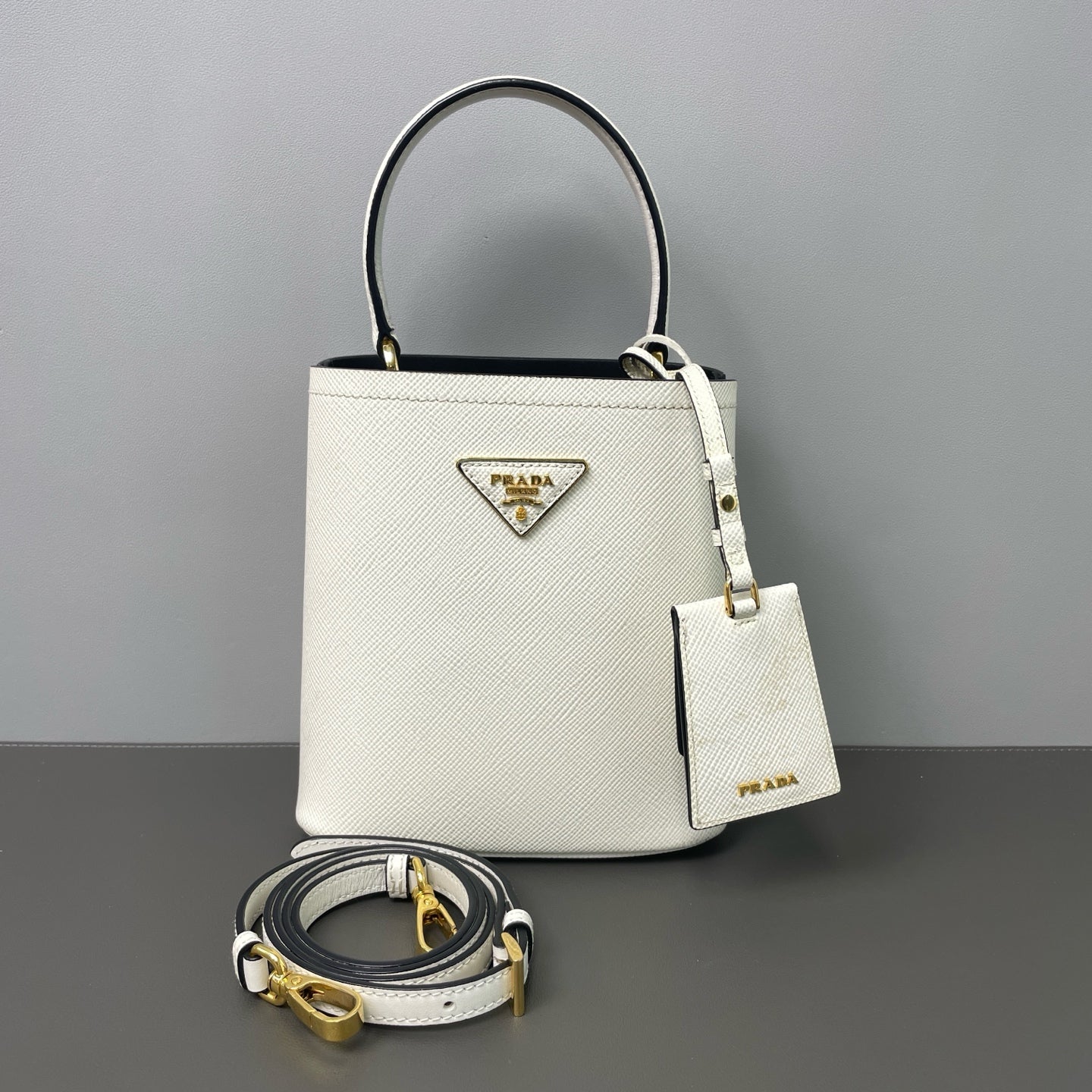 Prada - Other - Leather - White - (Small)