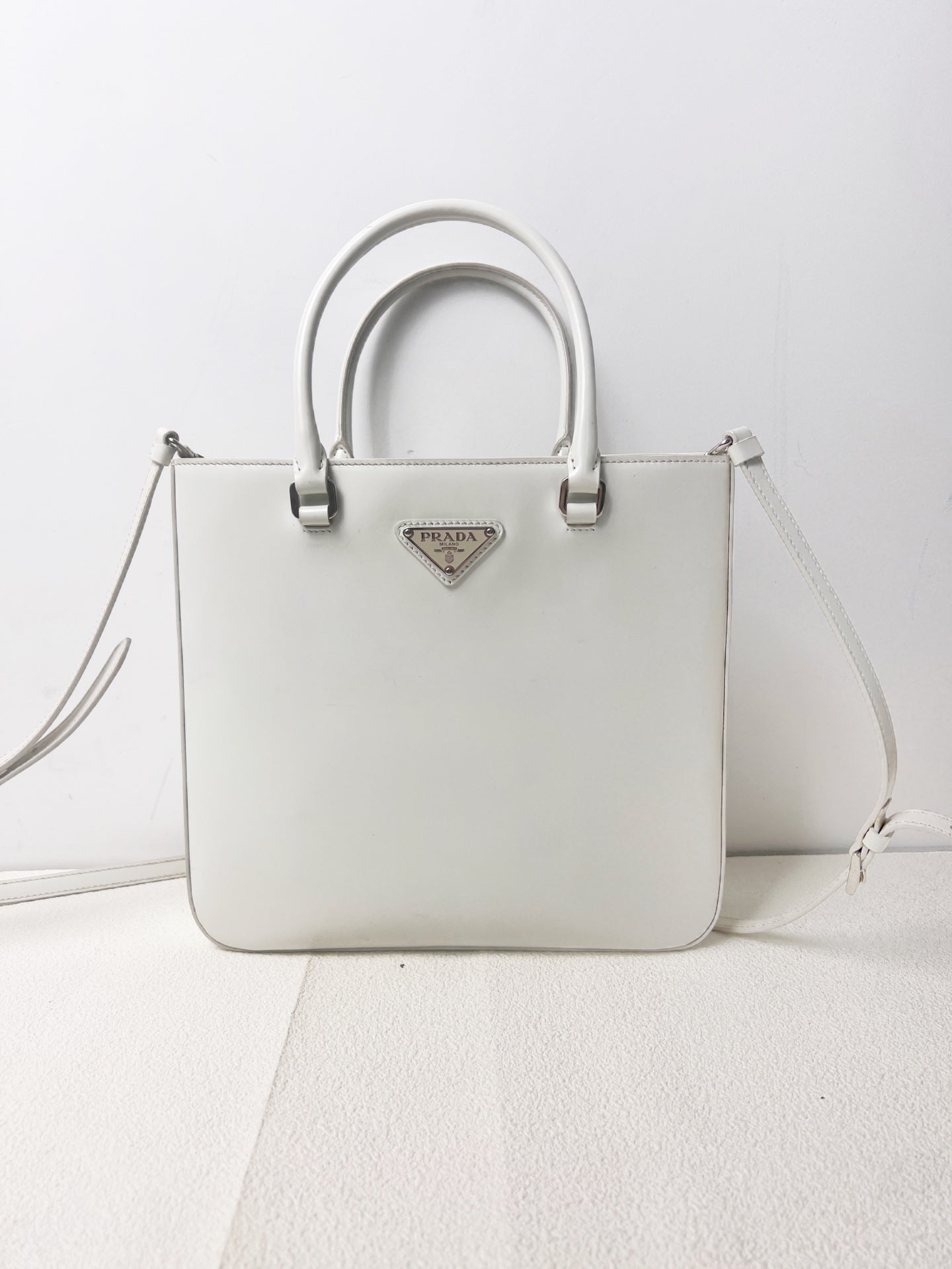 Prada - Other - Leather - White - (small)