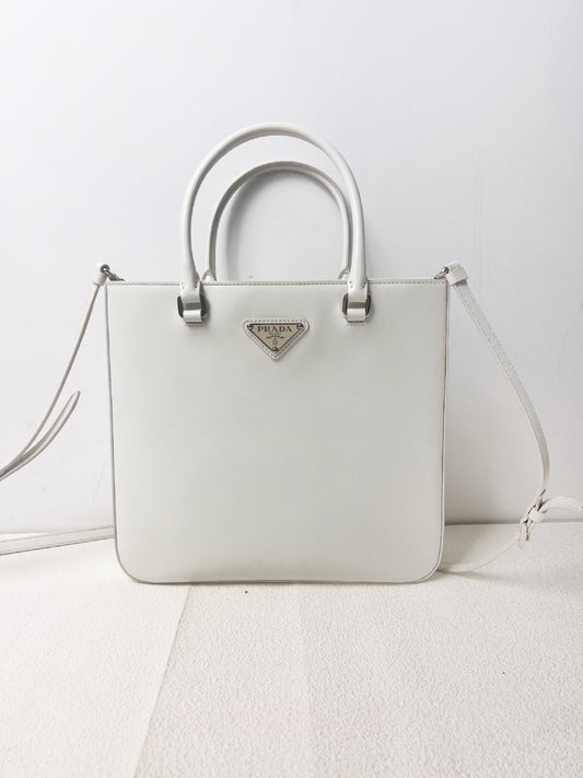 Prada - Other - Leather - White - (small)