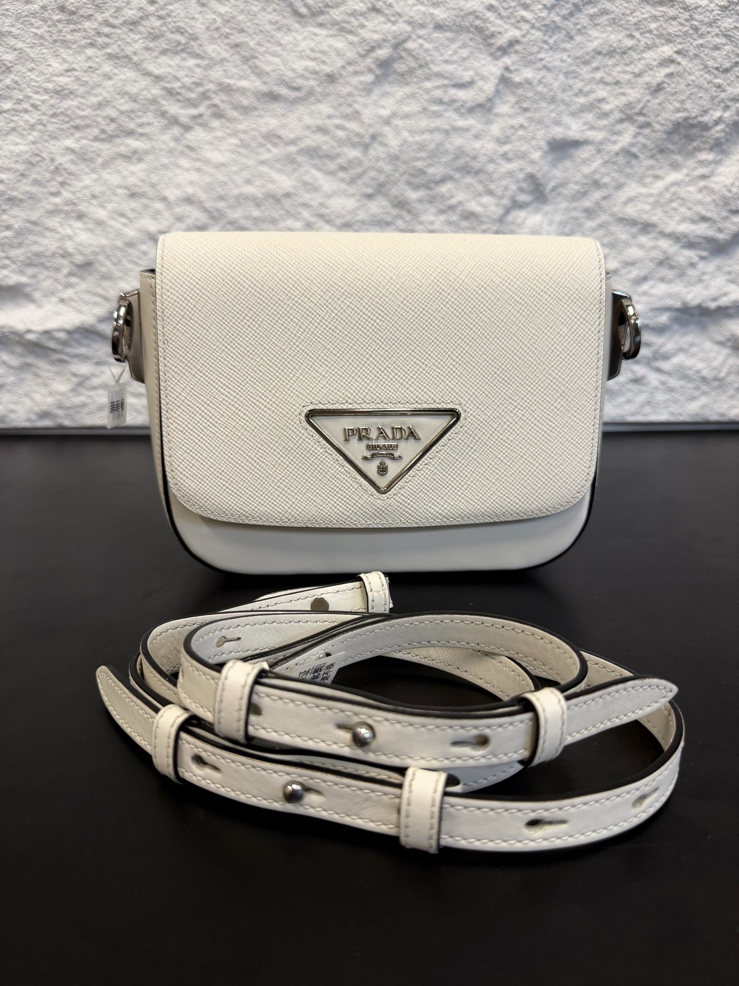 Prada - Other - Leather - White - (small)
