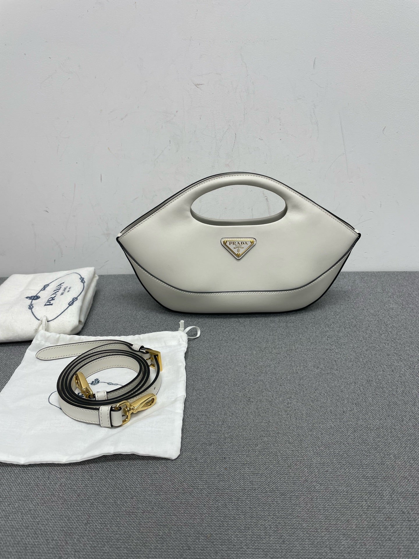 Prada - Other - Leather - White - (small)