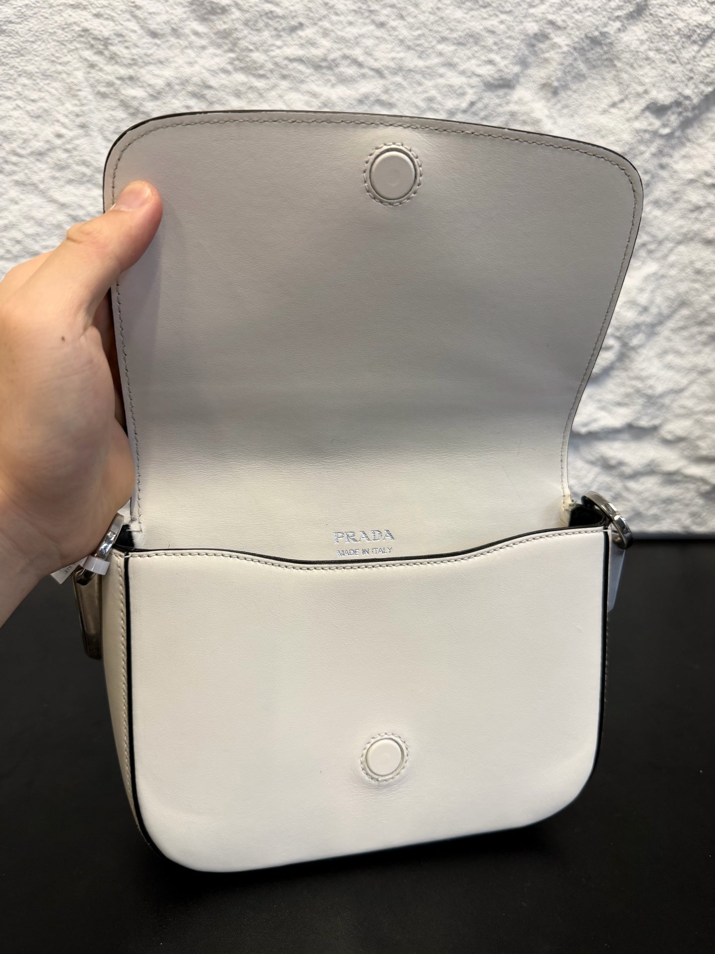 Prada - Other - Leather - White - (small)
