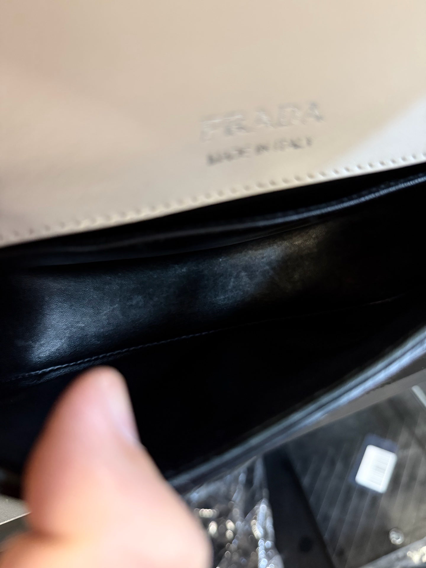 Prada - Other - Leather - White - (small)