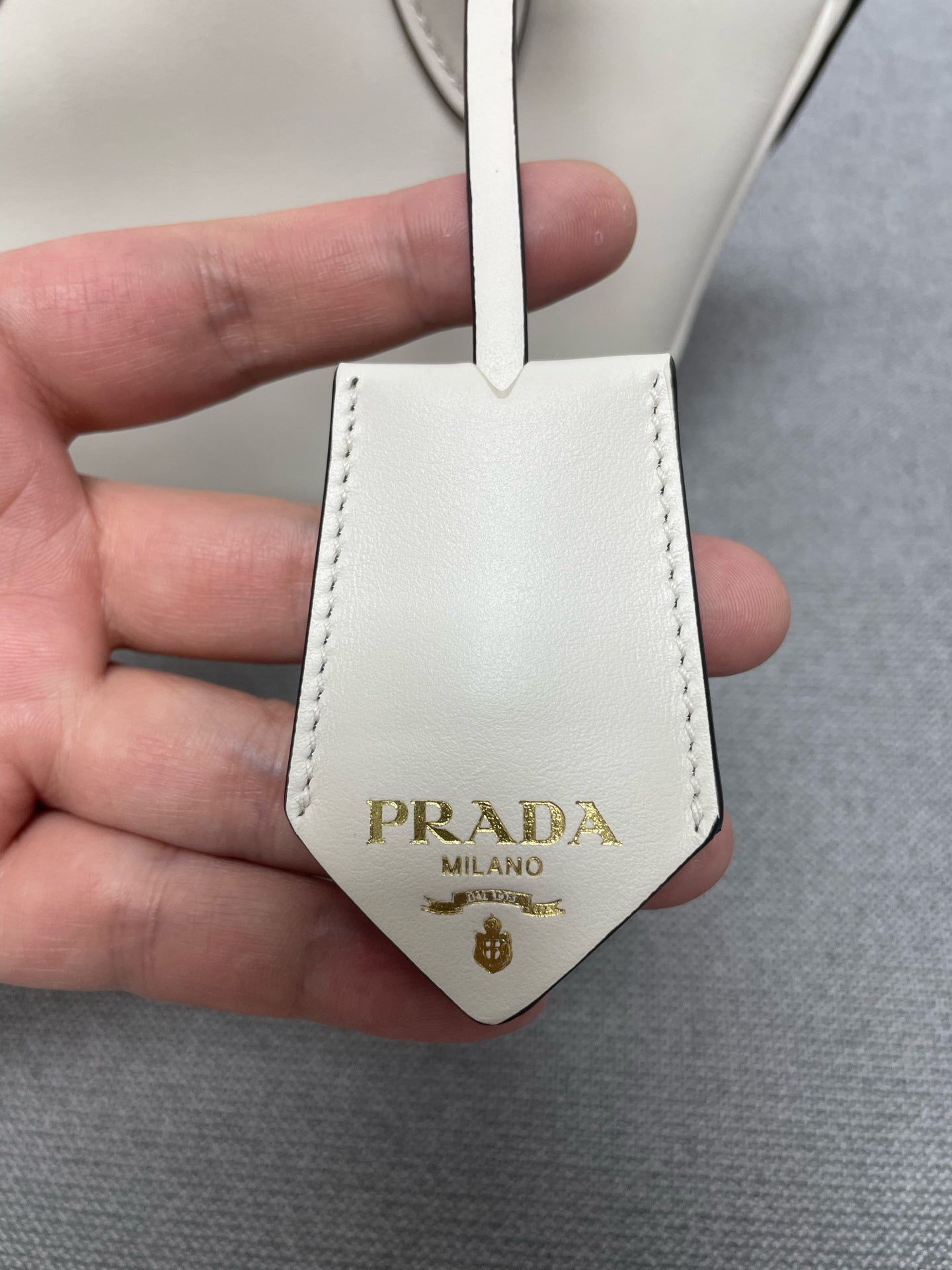 Prada - Other - Leather - White - (small)