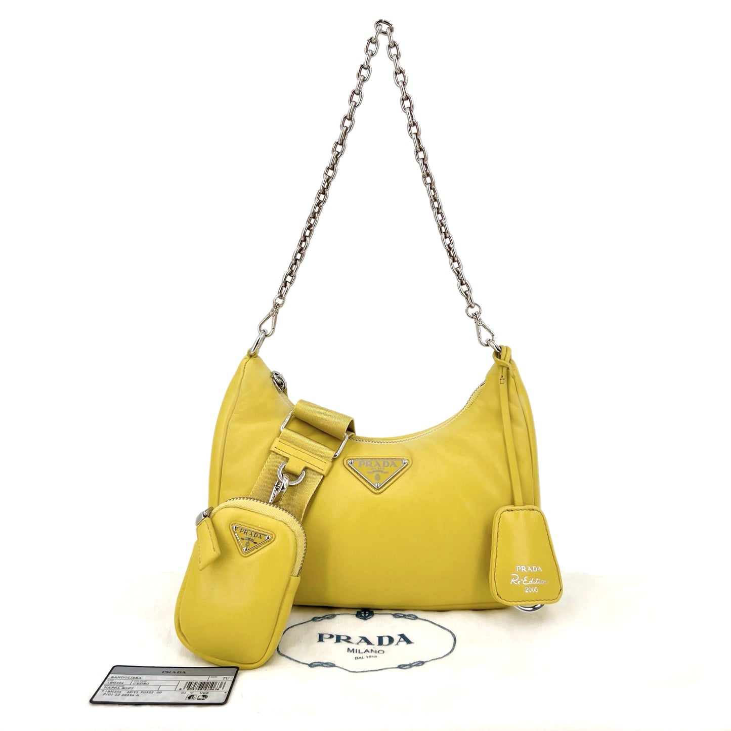 Prada - Other - Leather - Yellow - (small)