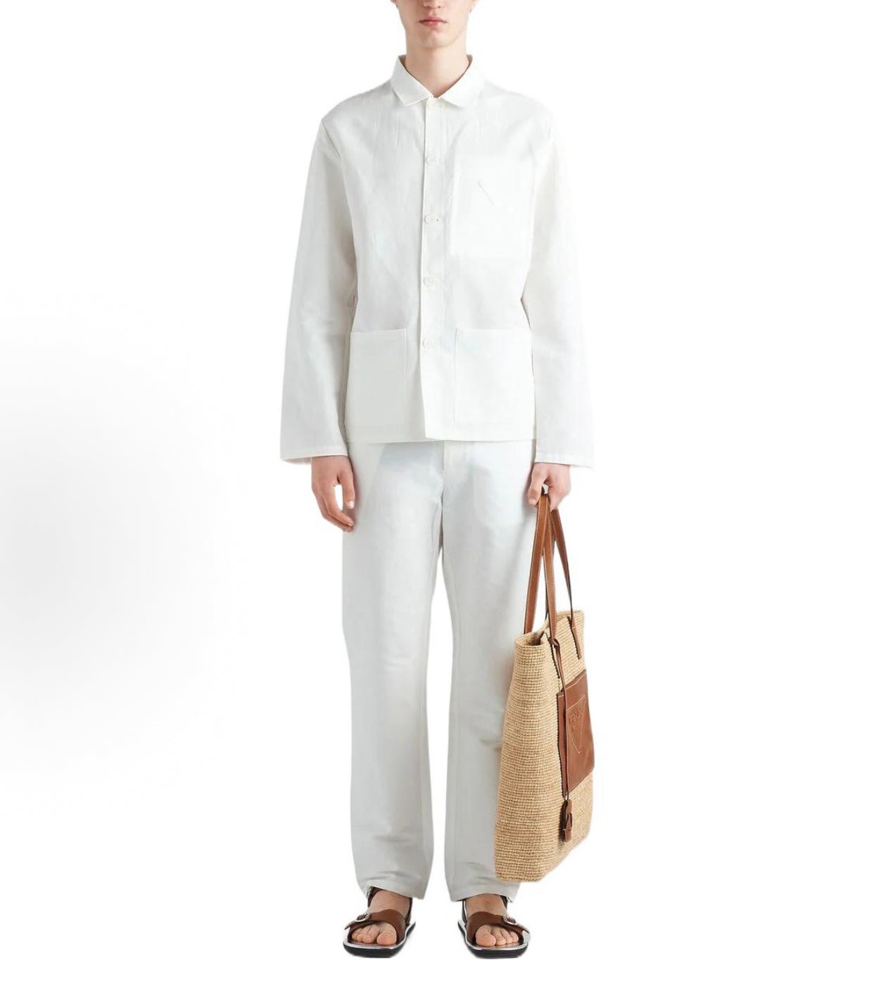 Prada - Other - Linen - White - (46)