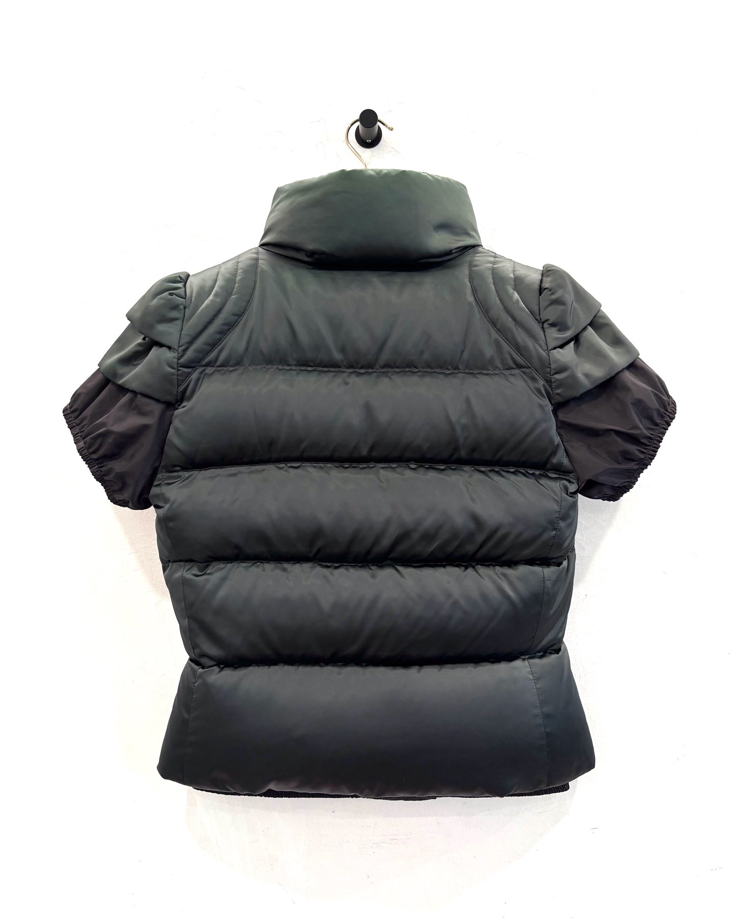 Prada - Other - Nylon with down filling - Dark Green with Black Accents - (40)