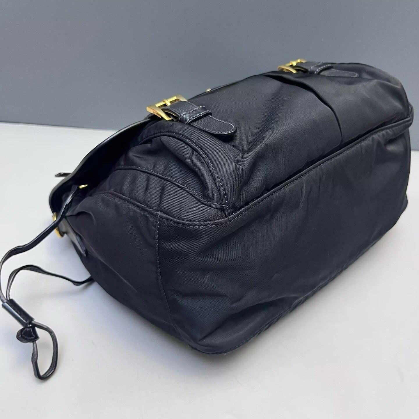 Prada - Other - Nylon with Saffiano leather accents - Black - (medium)