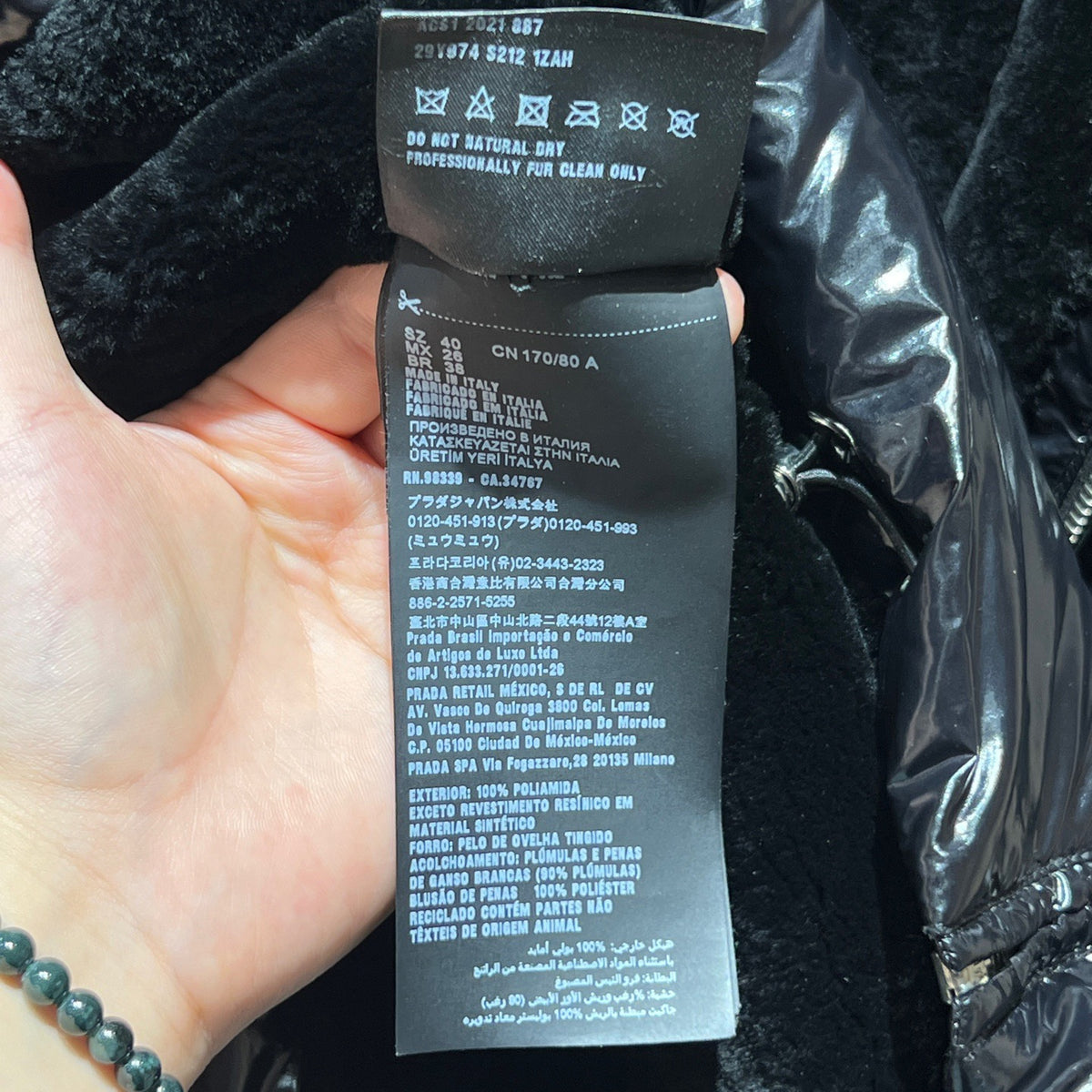 Prada - Other - Polyamide - Black - (40)