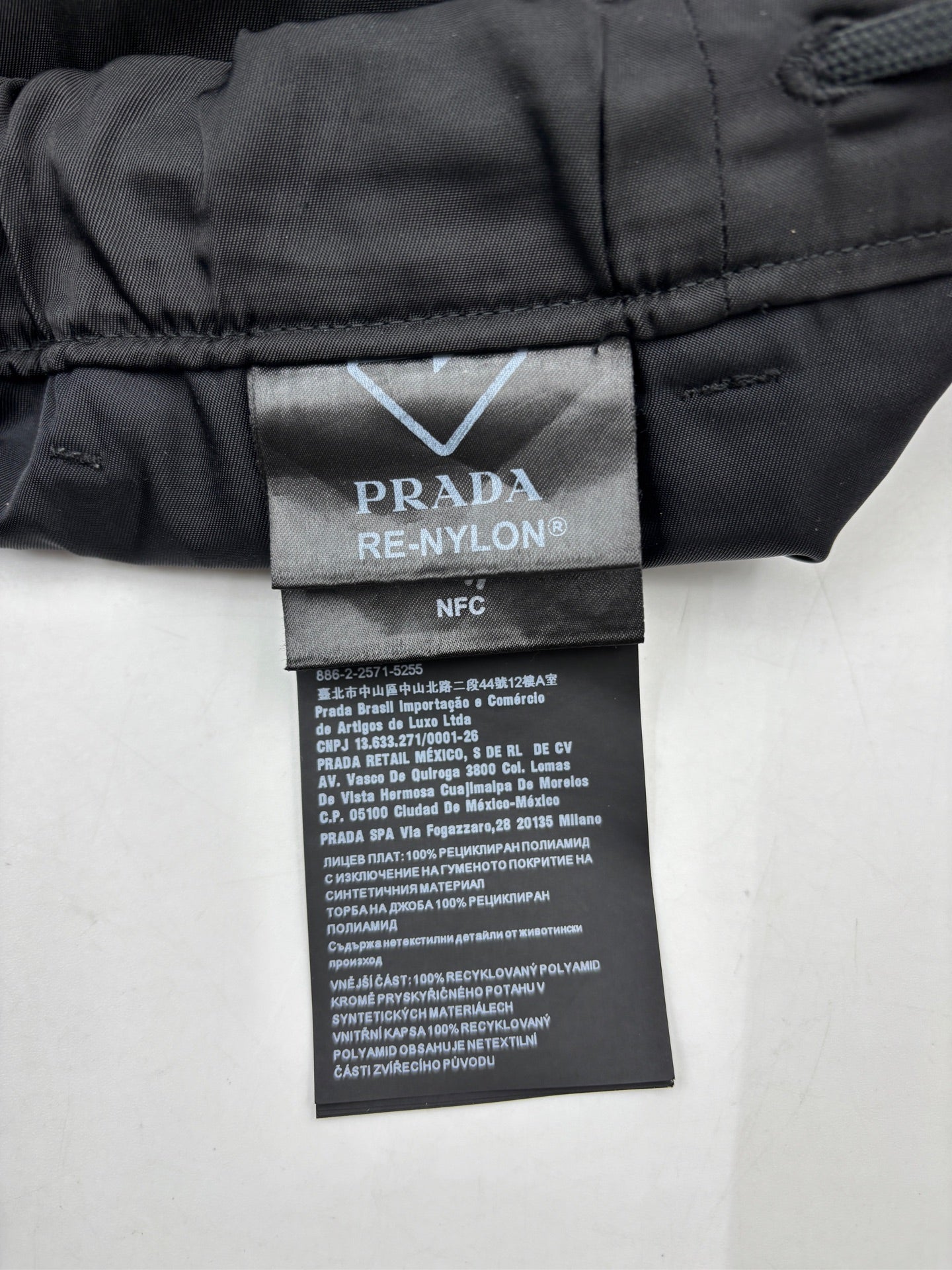 Prada - Other - Polyamide - Black - (54)
