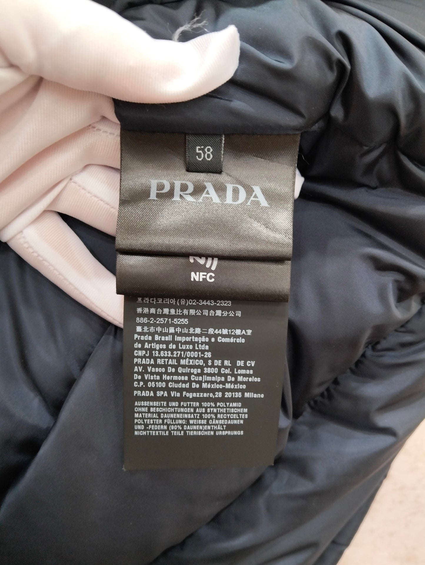 Prada - Other - Polyamide - Black - (58)
