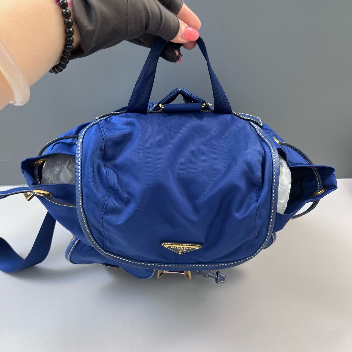 Prada - Other - Polyamide - Blue - (medium)