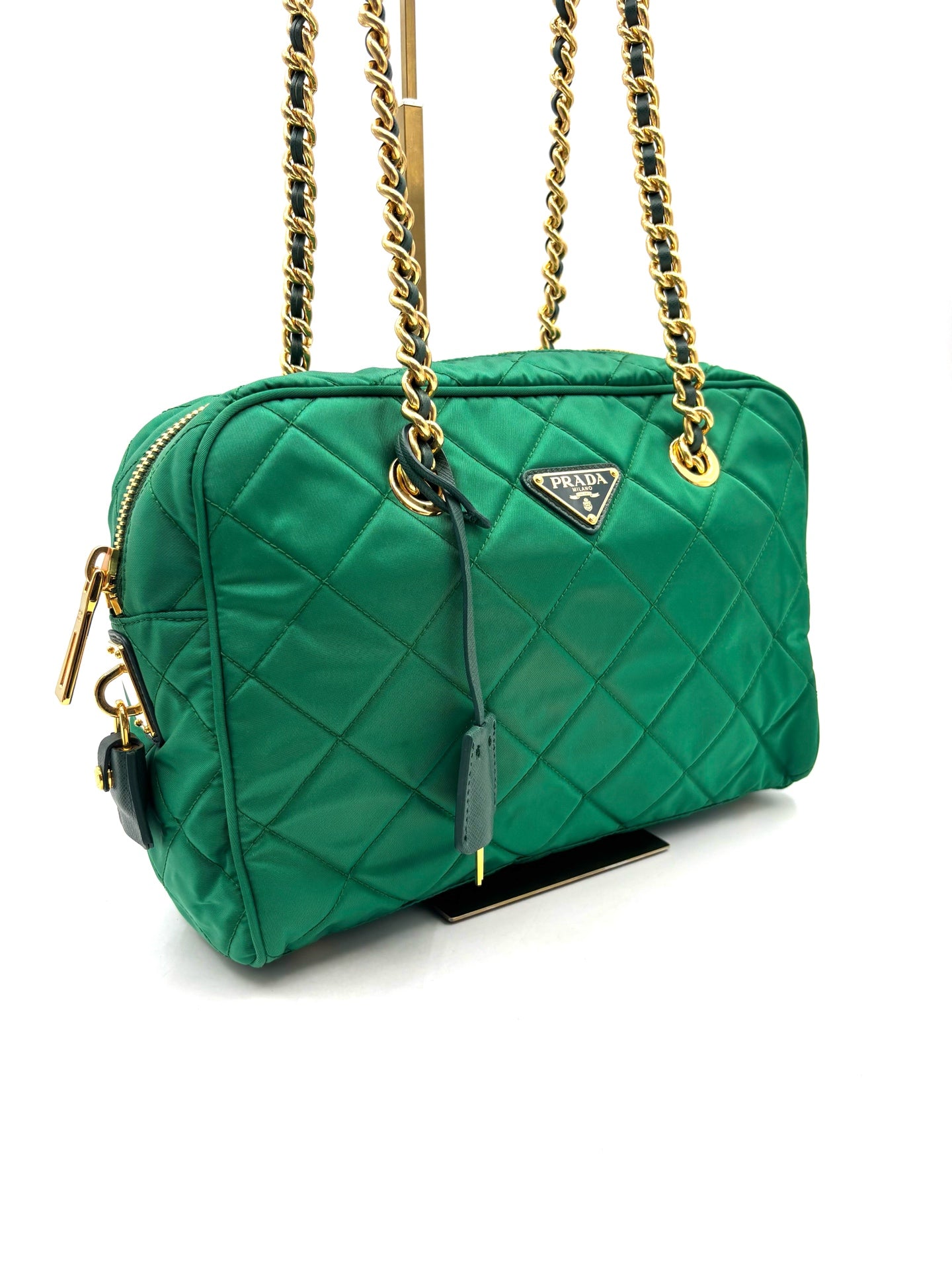Prada - Other - Polyamide - Green - (medium)